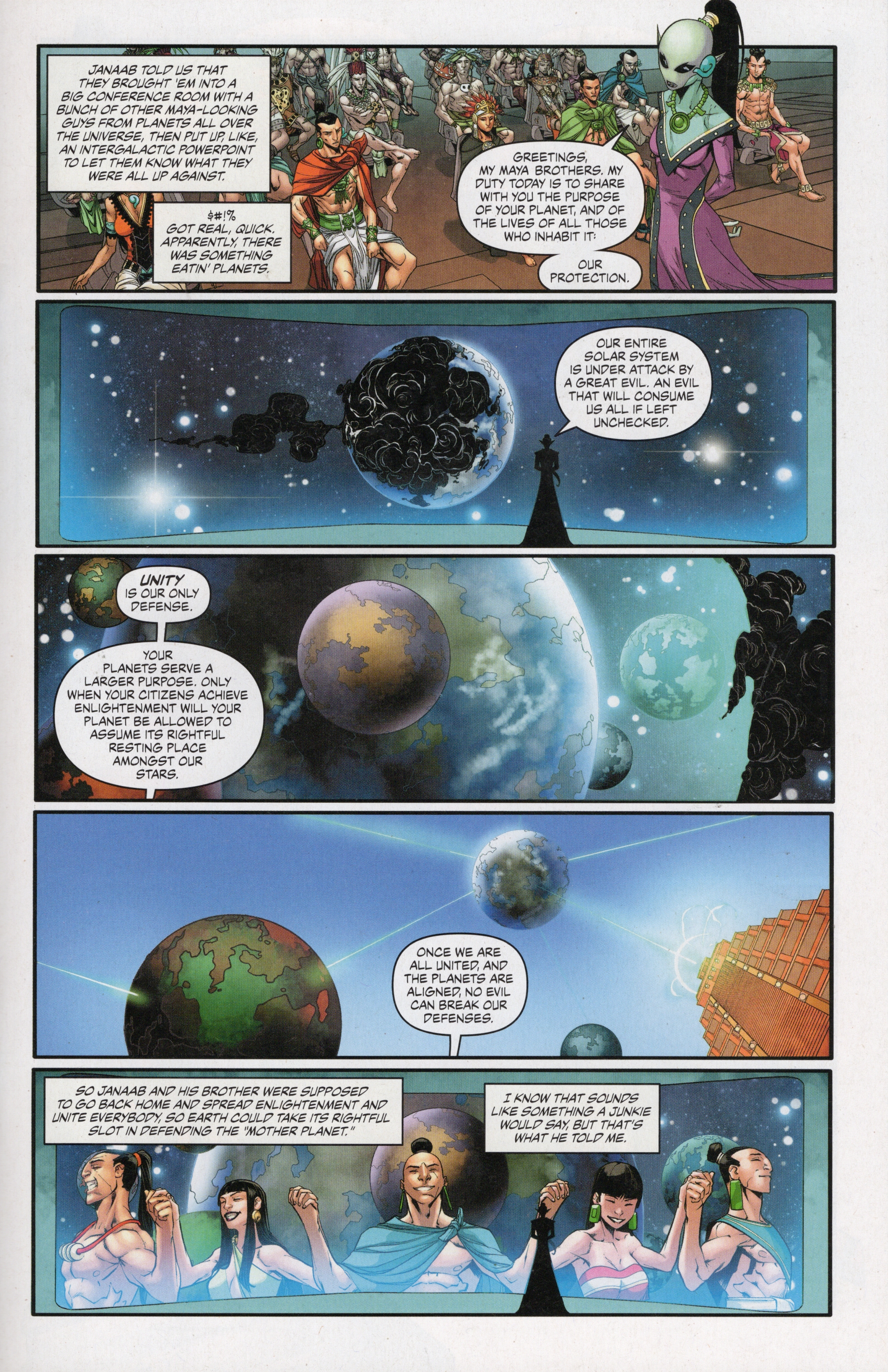 Read online Free Comic Book Day 2022 comic -  Issue # AWA Upshot Primos - 15