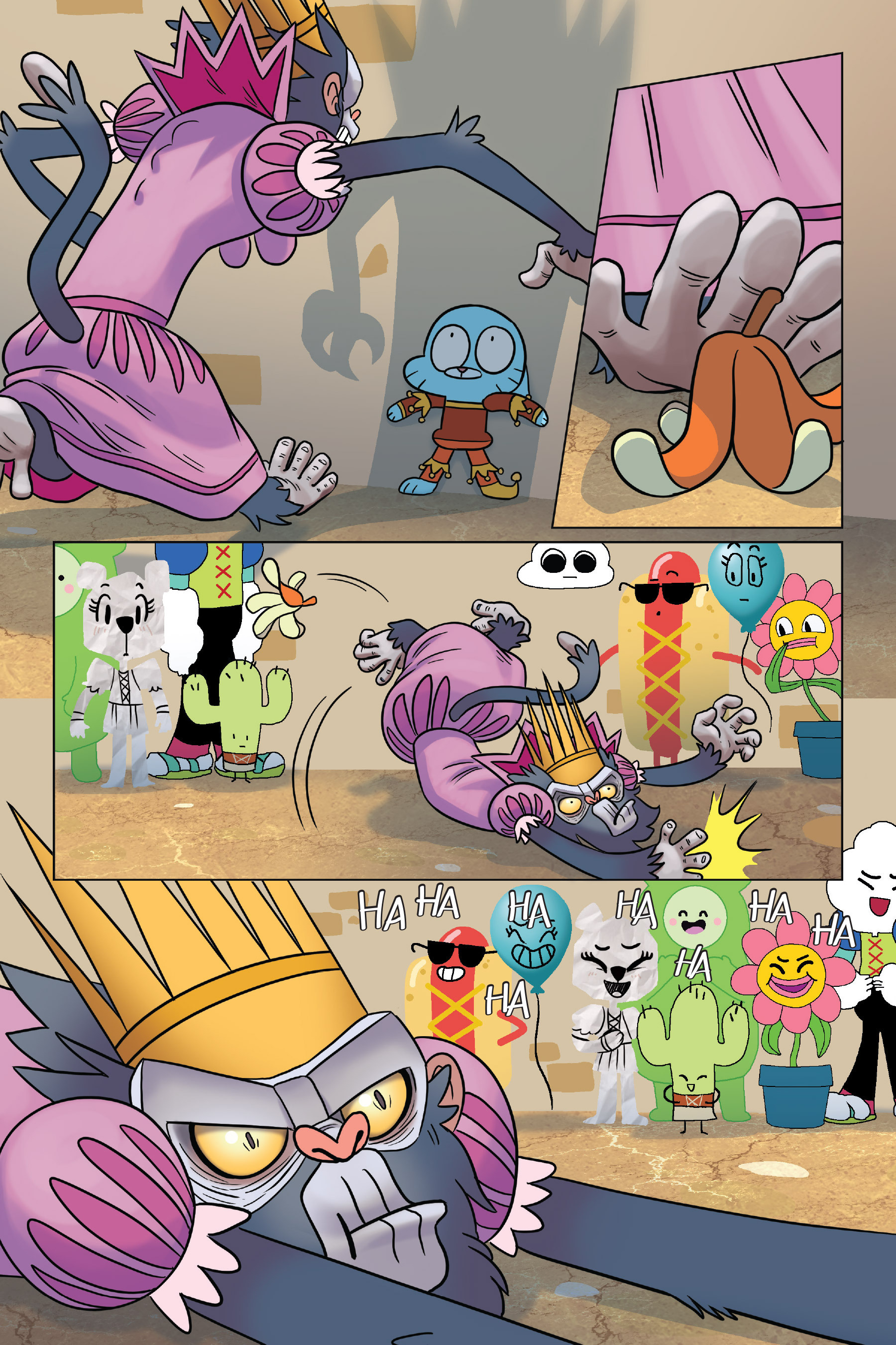 Read online The Amazing World of Gumball: Fairy Tale Trouble comic -  Issue # Full - 129