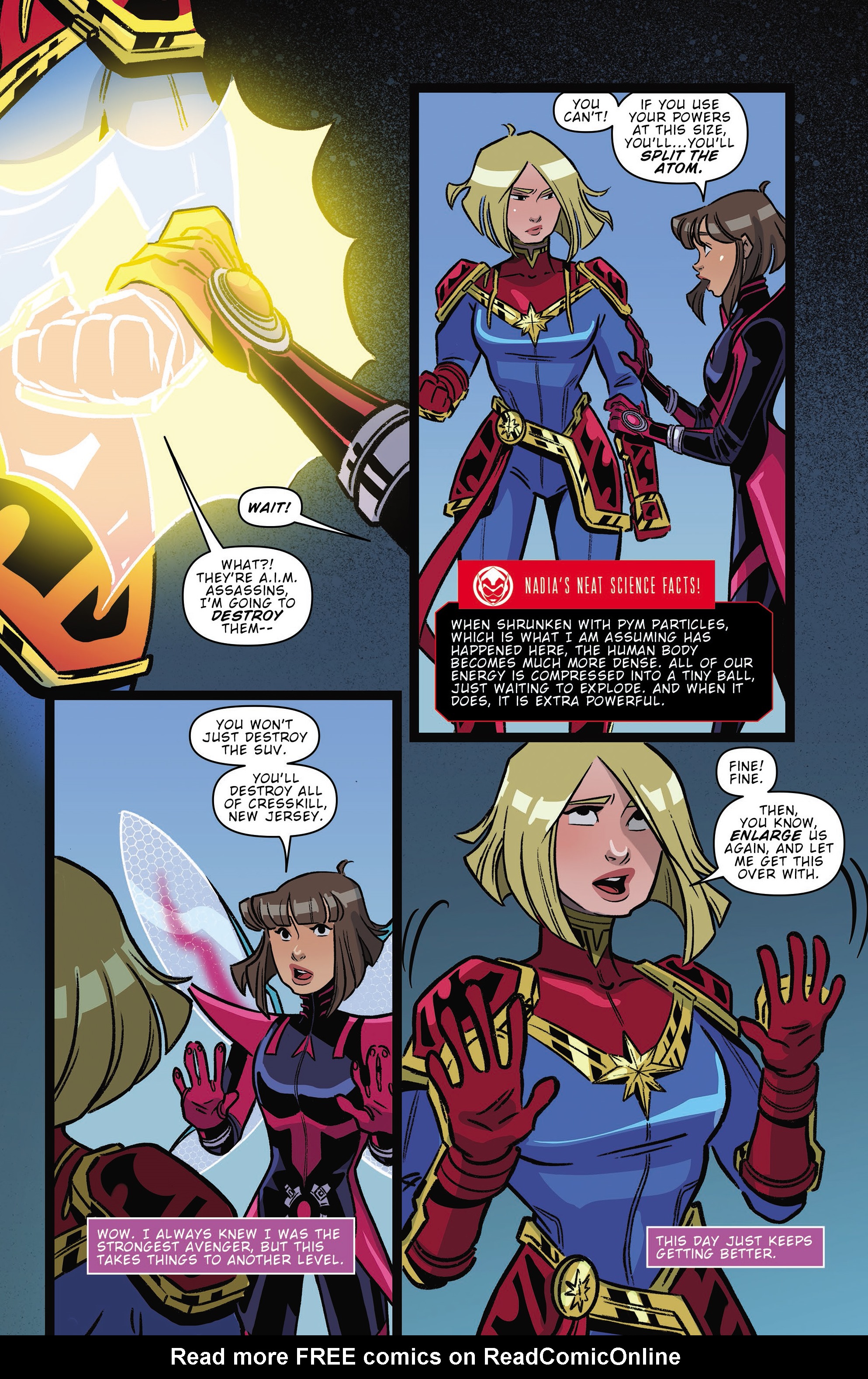 Read online Captain Marvel: Game On comic -  Issue # TPB (Part 1) - 84