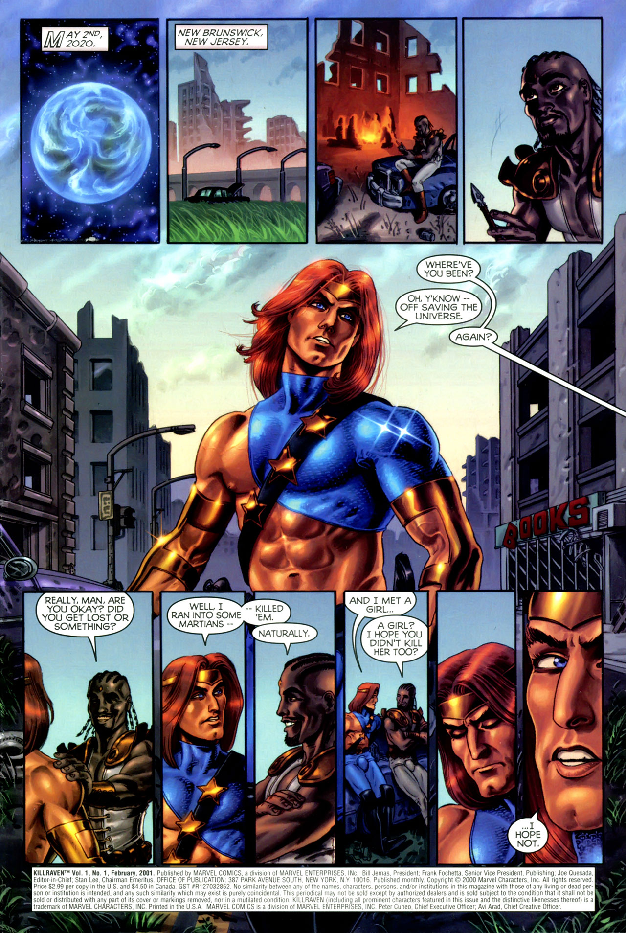 Read online Killraven (2001) comic -  Issue # Full - 3