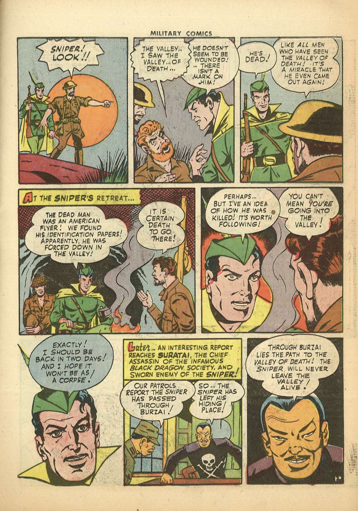Read online Military Comics comic -  Issue #28 - 23
