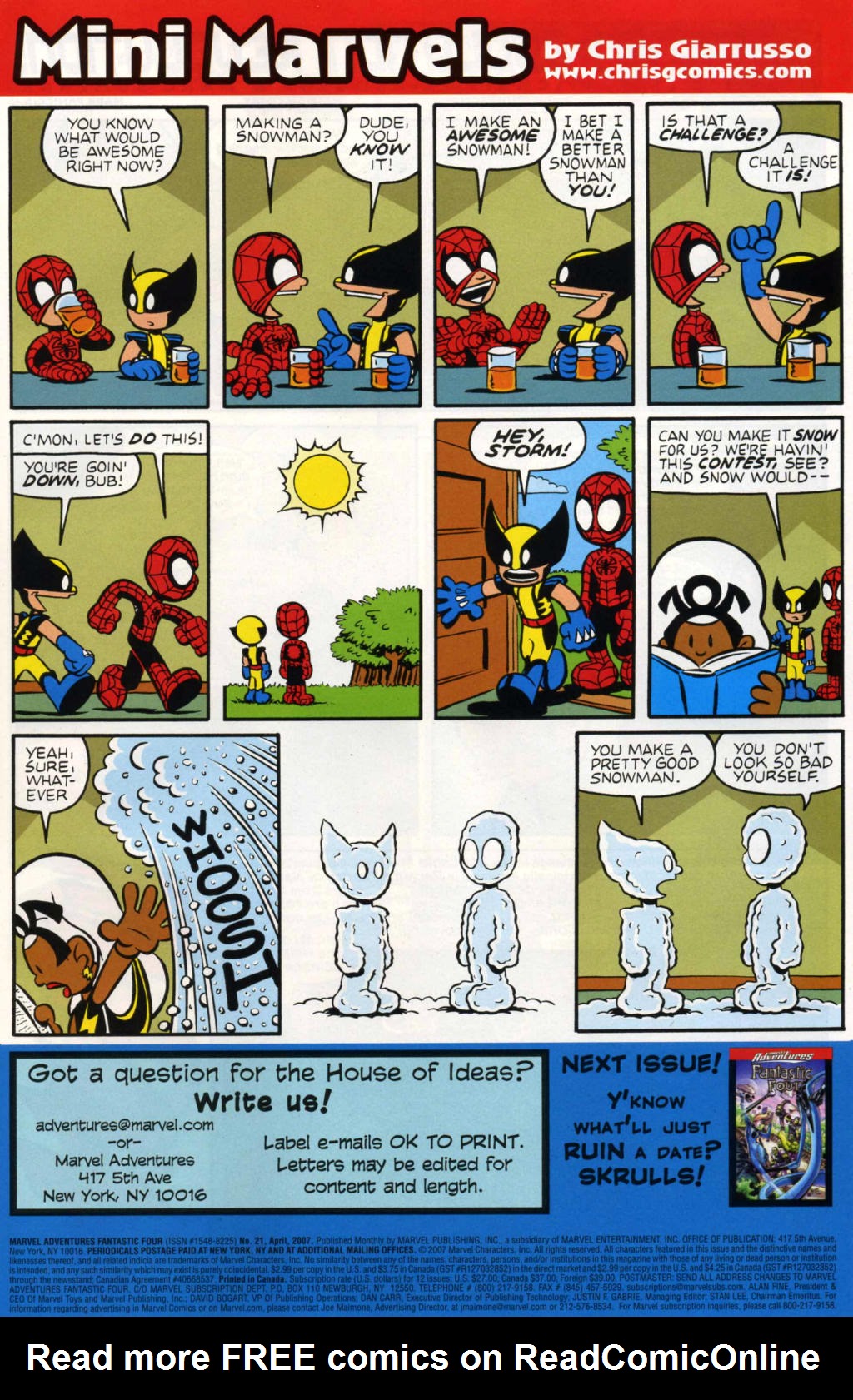 Read online Marvel Adventures Fantastic Four comic -  Issue #21 - 24