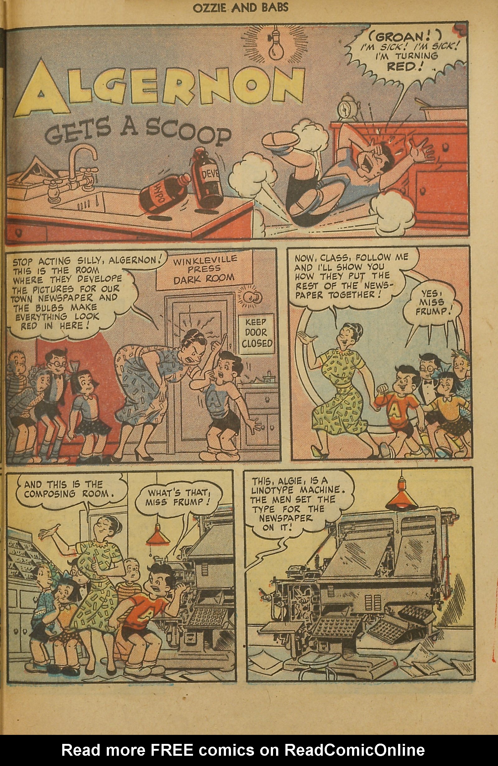 Read online Ozzie And Babs comic -  Issue #11 - 37