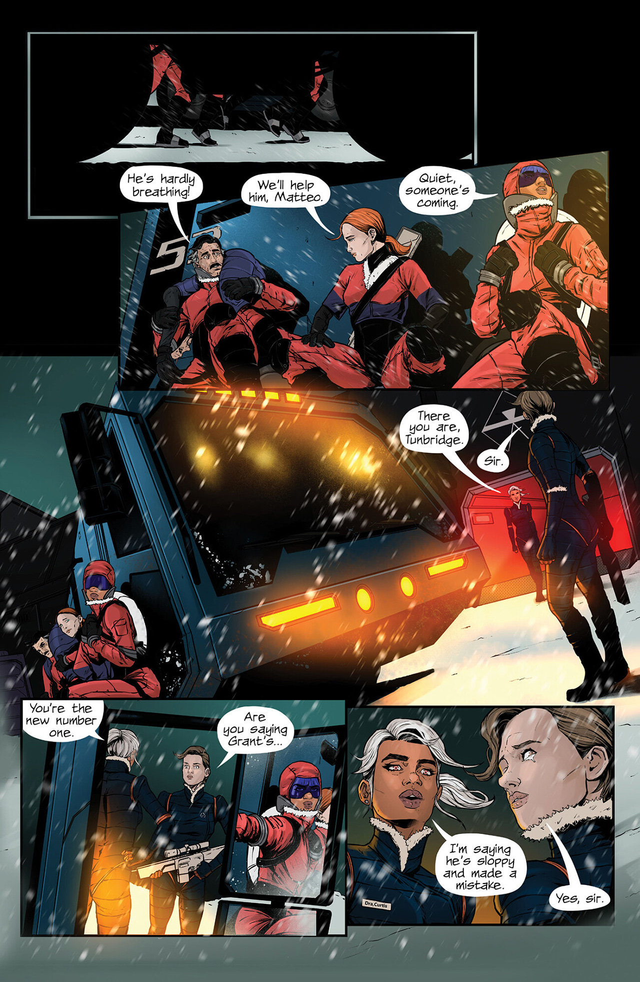 Read online Antarctica comic -  Issue #3 - 16