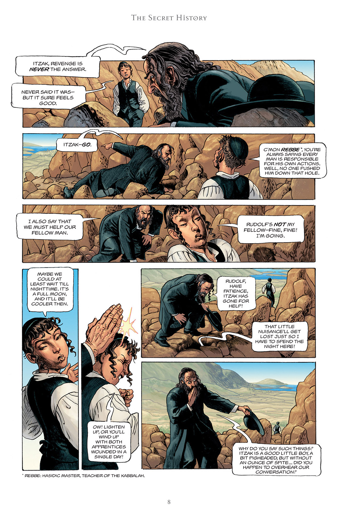 Read online The Secret History comic -  Issue #8 - 9