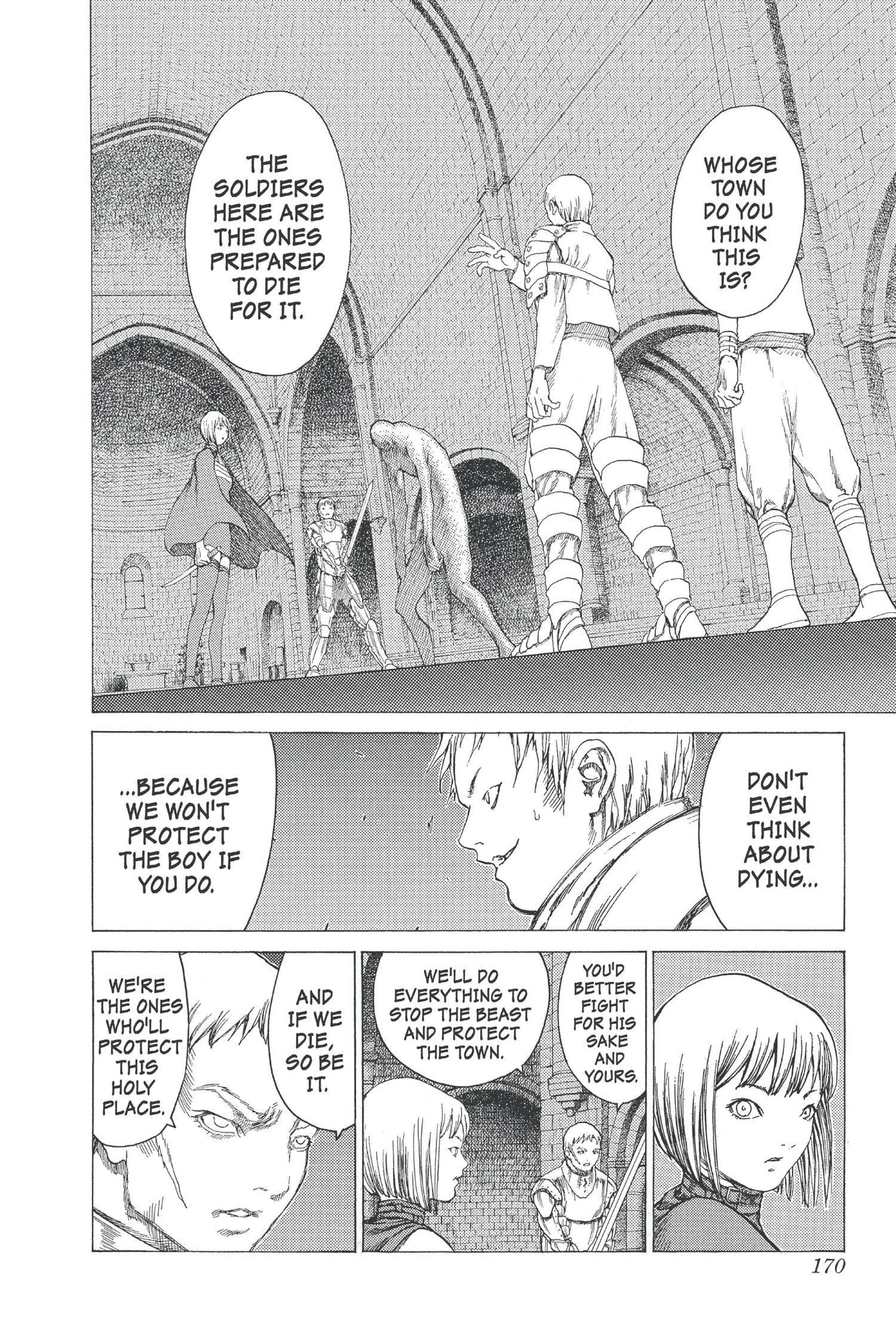 Read online Claymore comic -  Issue #2 - 160