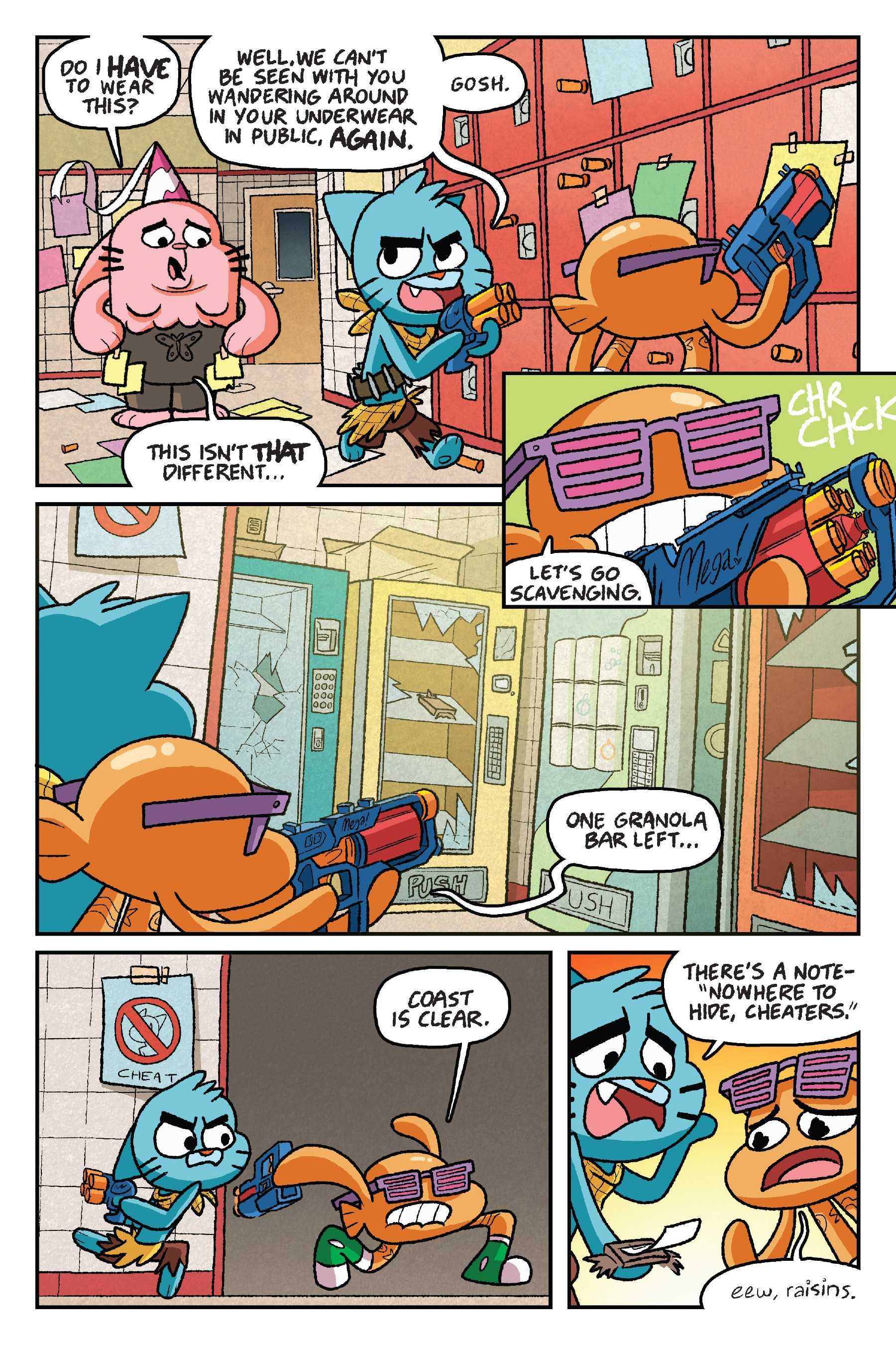 Read online The Amazing World of Gumball: Fairy Tale Trouble comic -  Issue # Full - 149