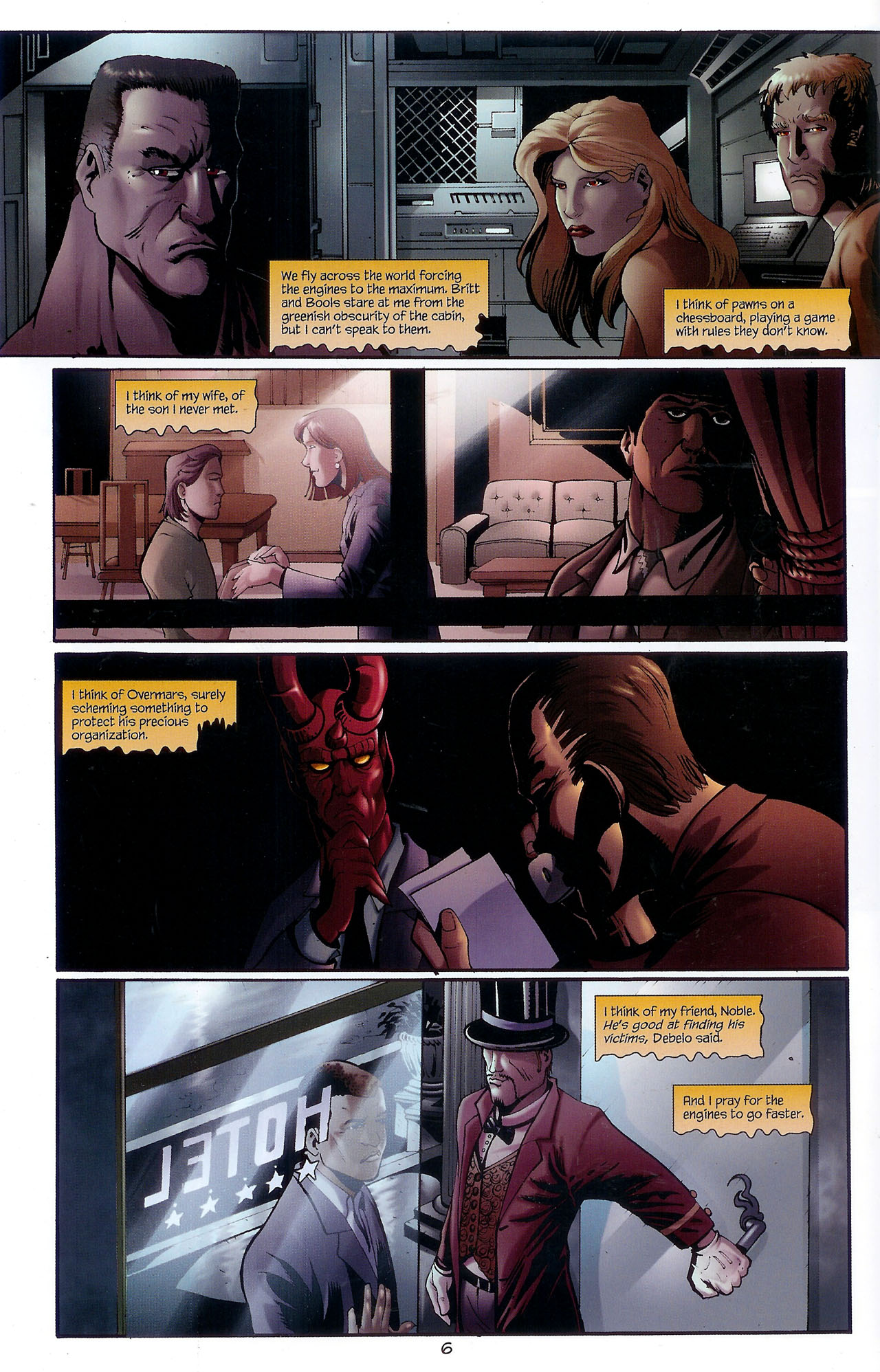 Read online CVO: Covert Vampiric Operations - African Blood comic -  Issue #4 - 8