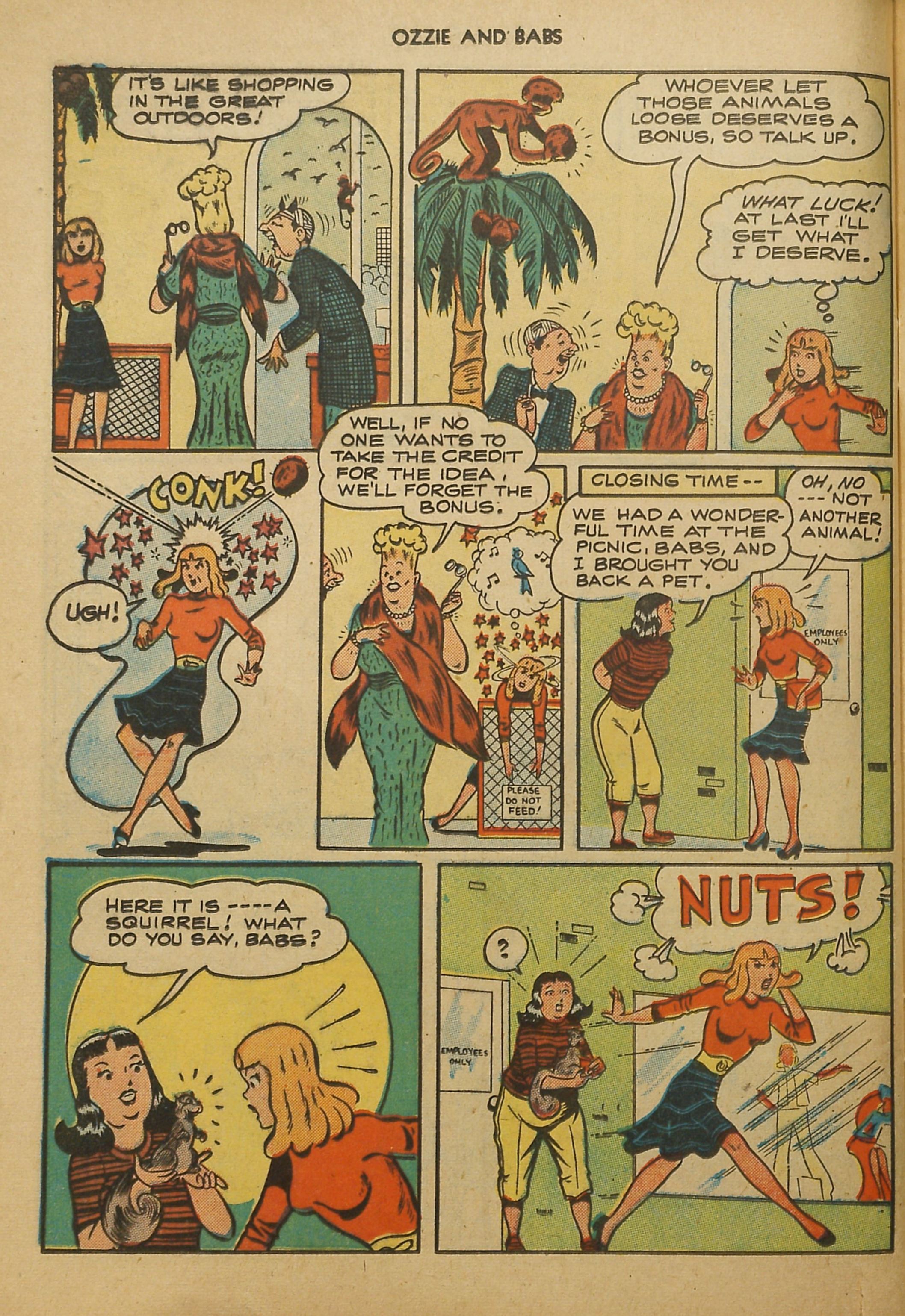 Read online Ozzie And Babs comic -  Issue #2 - 40