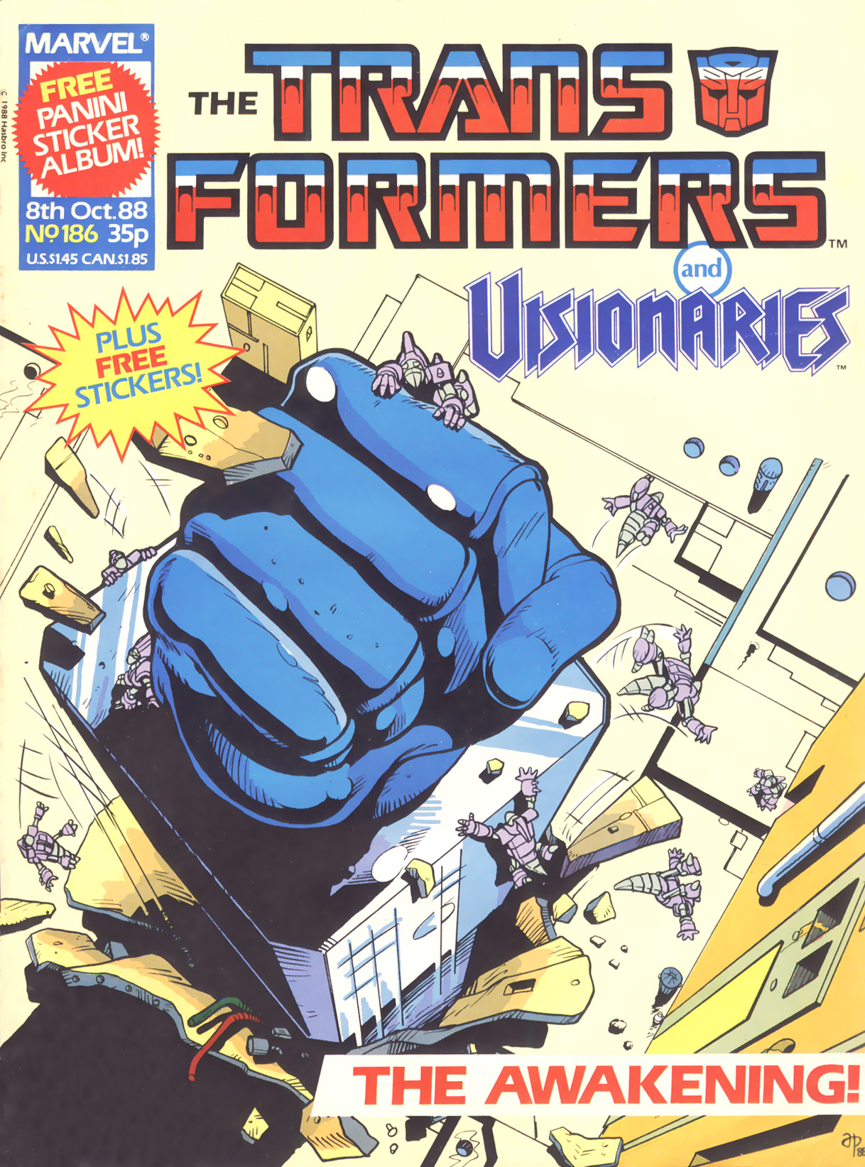 Read online The Transformers (UK) comic -  Issue #186 - 1