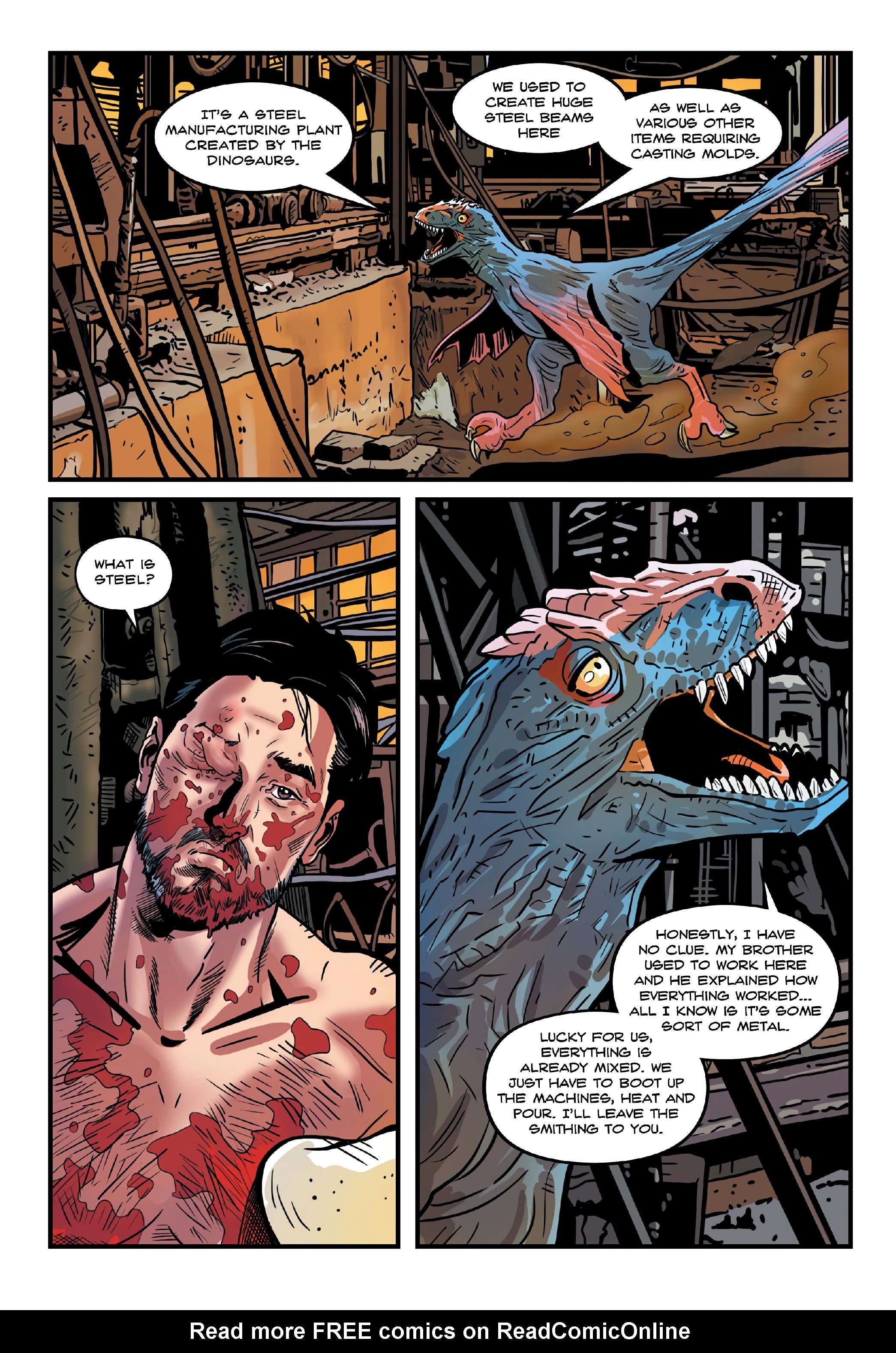 Read online Dinosaur Warrior comic -  Issue # TPB - 37