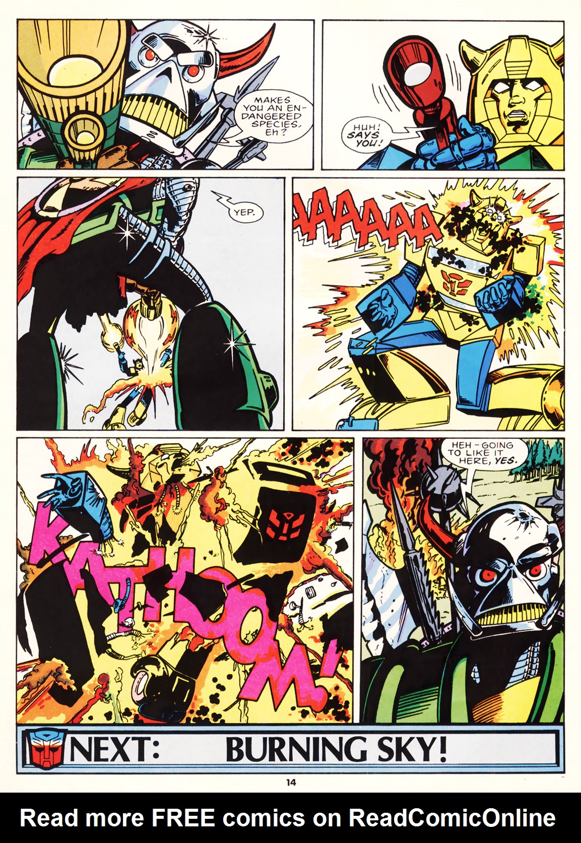 Read online The Transformers (UK) comic -  Issue #114 - 13