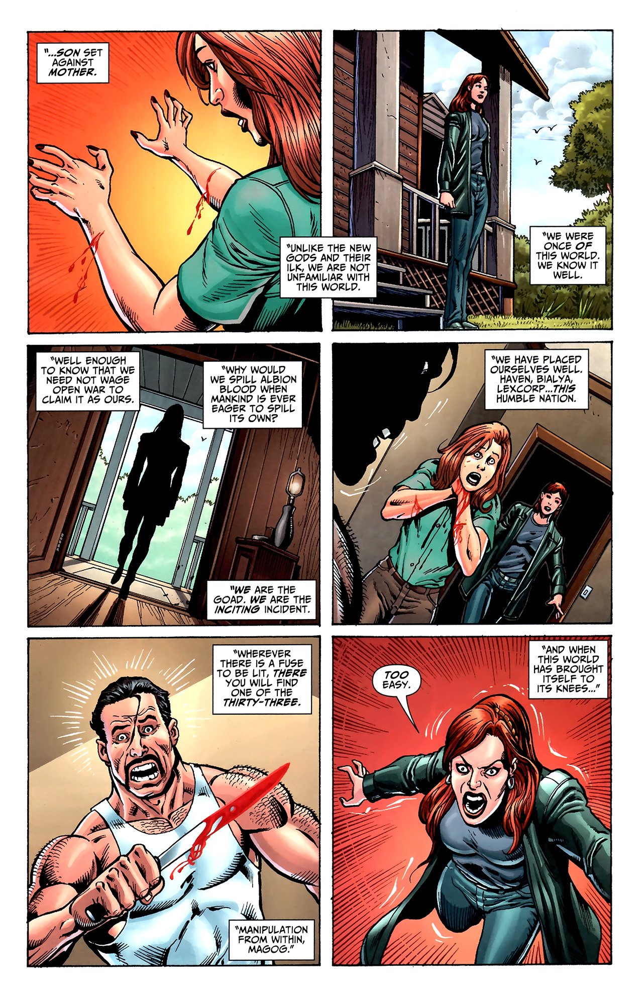 Read online Magog comic -  Issue #9 - 8