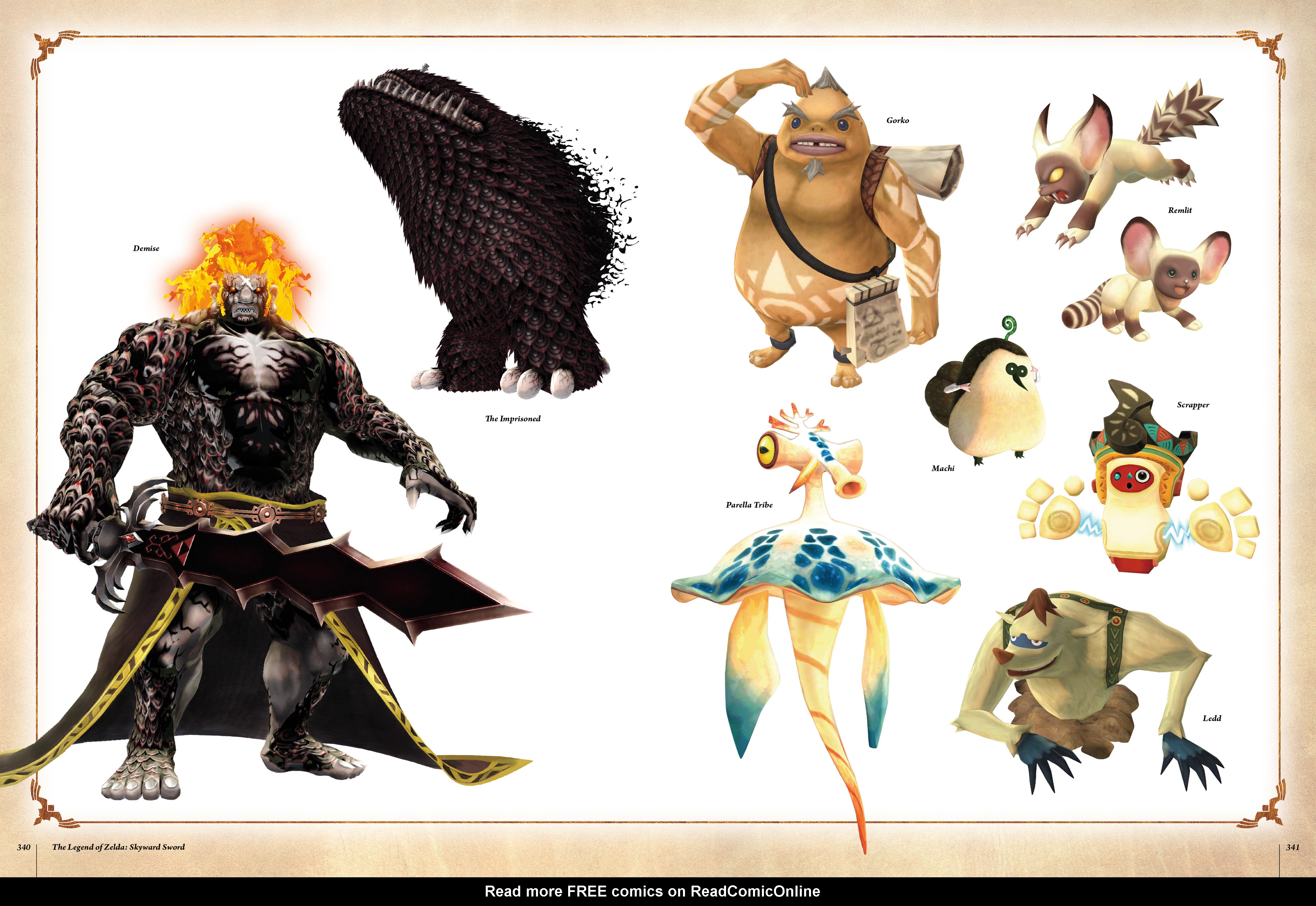 Read online The Legend of Zelda: Art & Artifacts comic -  Issue # TPB - 228