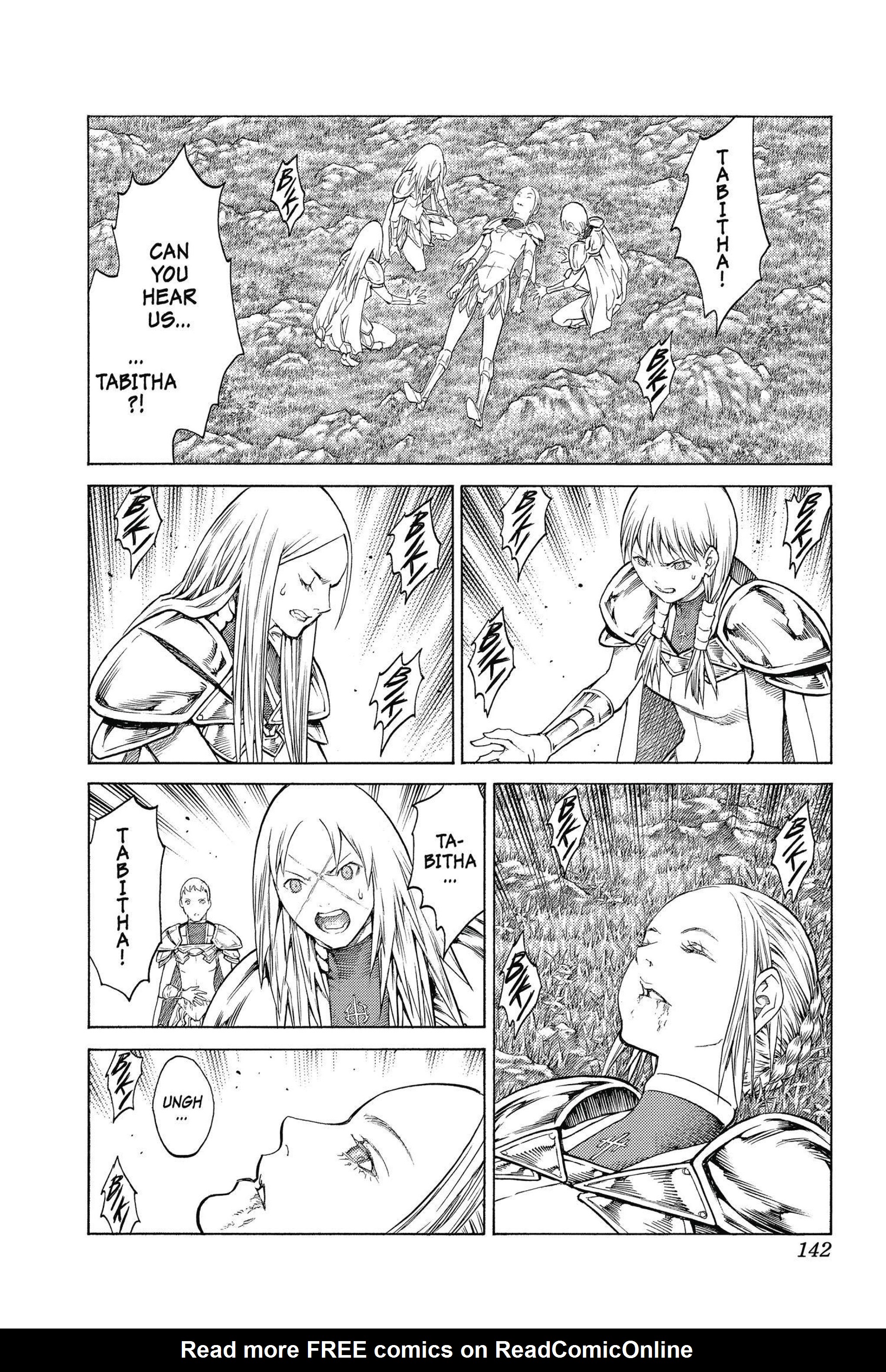 Read online Claymore comic -  Issue #26 - 122
