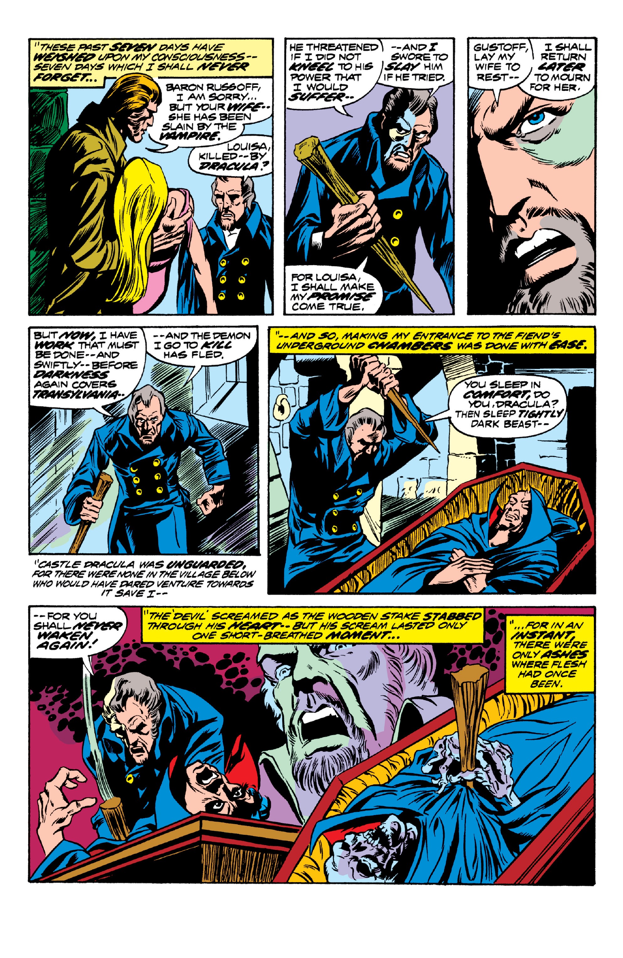 Read online Tomb of Dracula (1972) comic -  Issue # _The Complete Collection 2 (Part 1) - 73