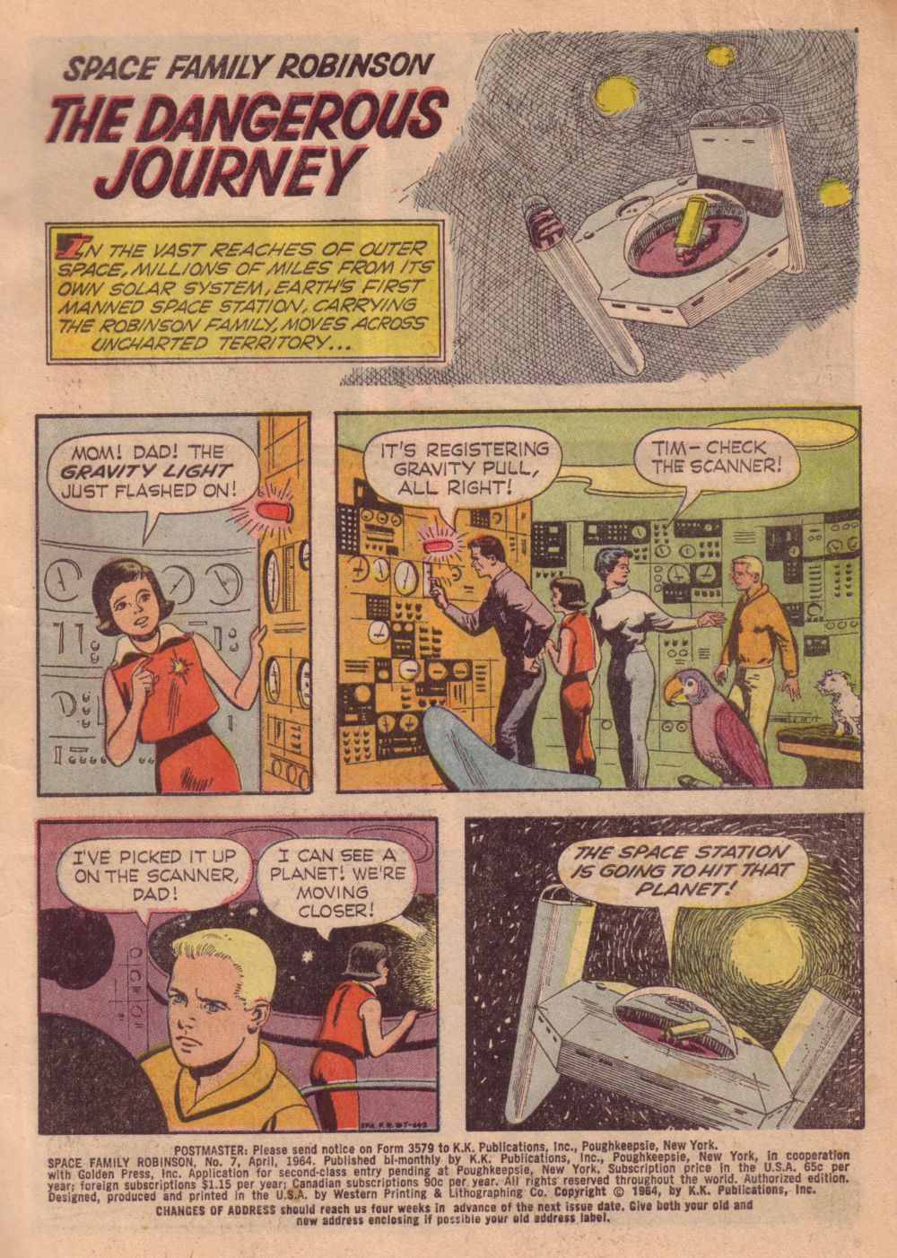 Read online Space Family Robinson comic -  Issue #7 - 3