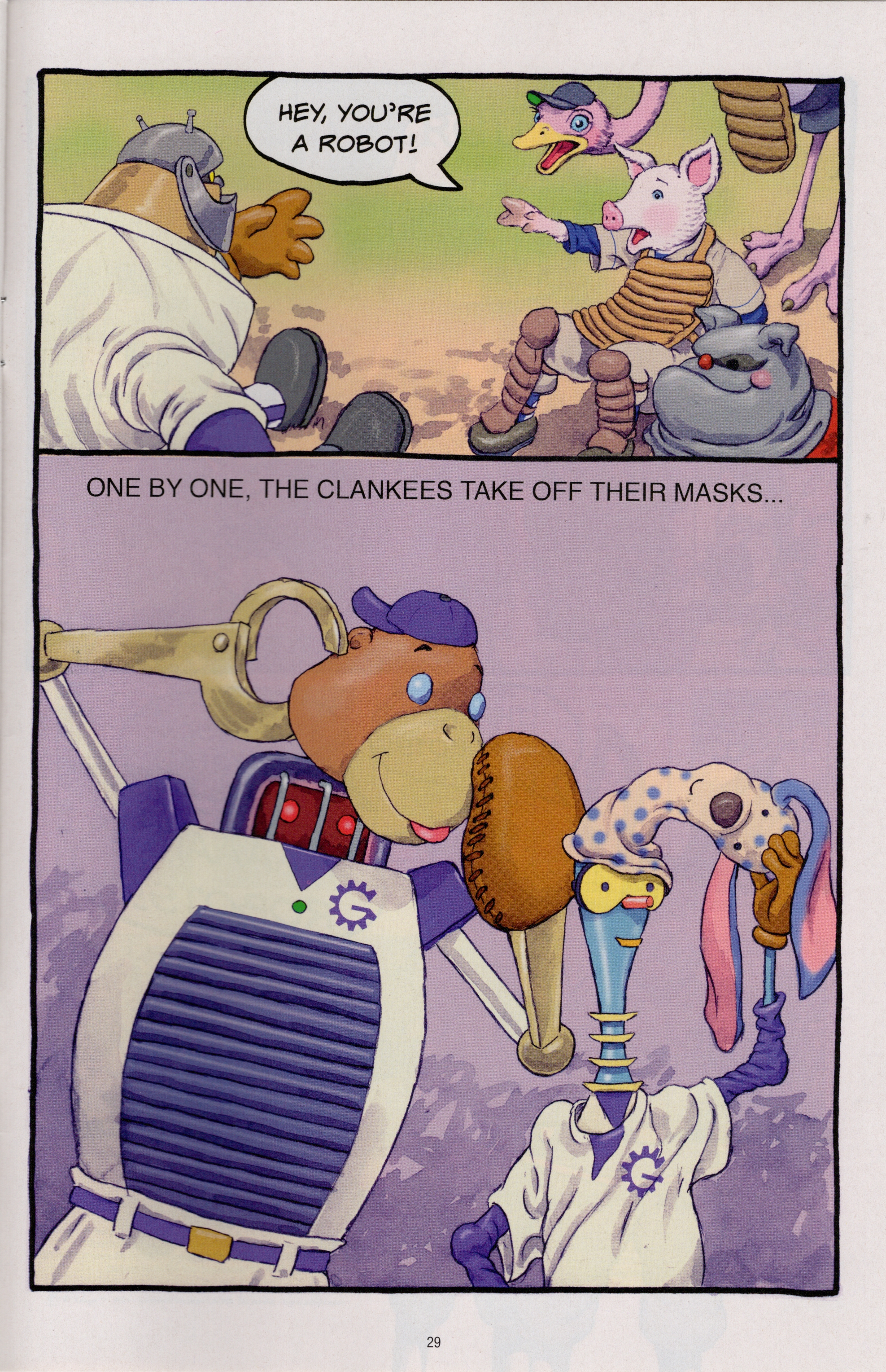 Read online Free Comic Book Day 2022 comic -  Issue # Papercutz Fuzzy Baseball - 29