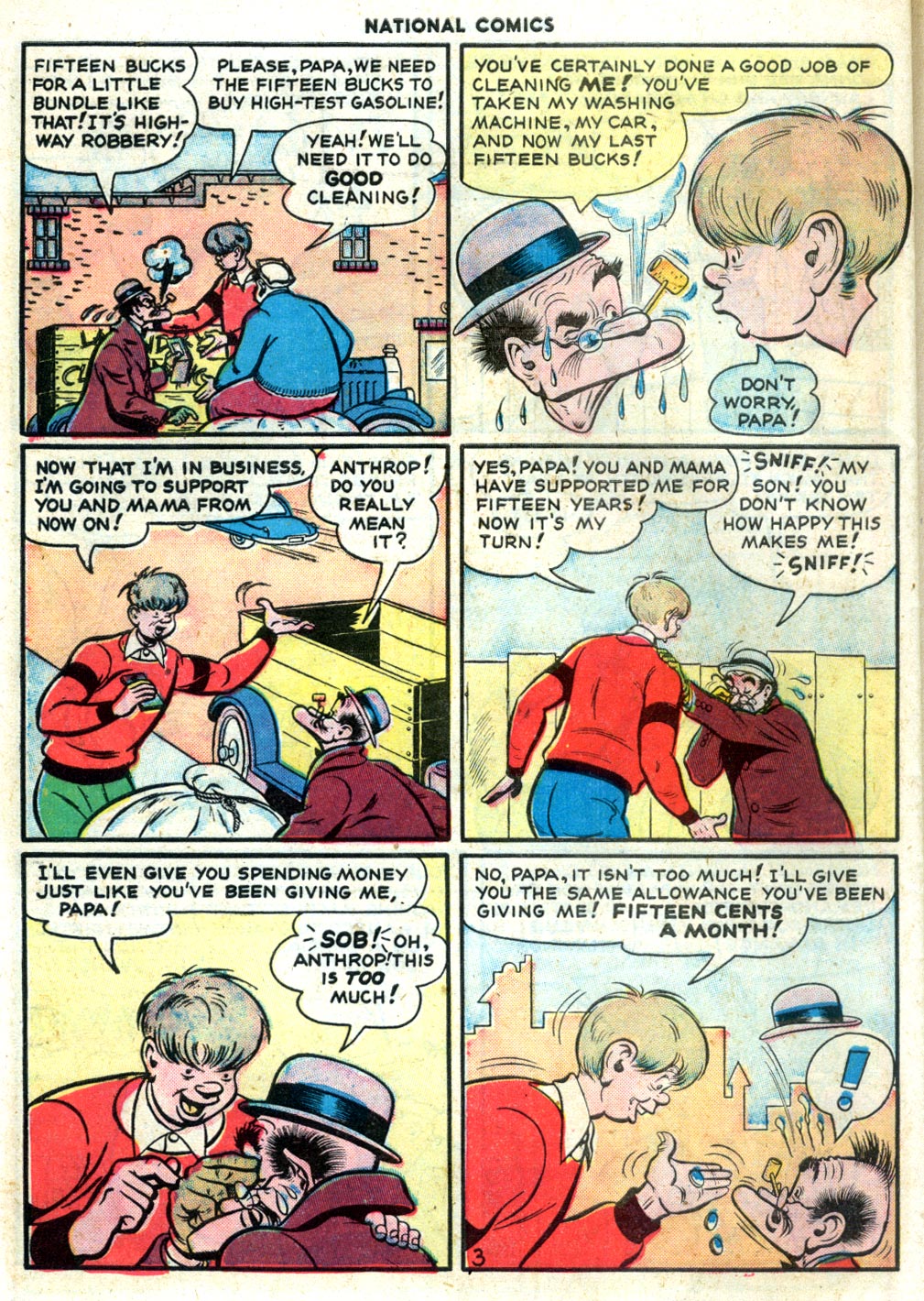 Read online National Comics comic -  Issue #69 - 40