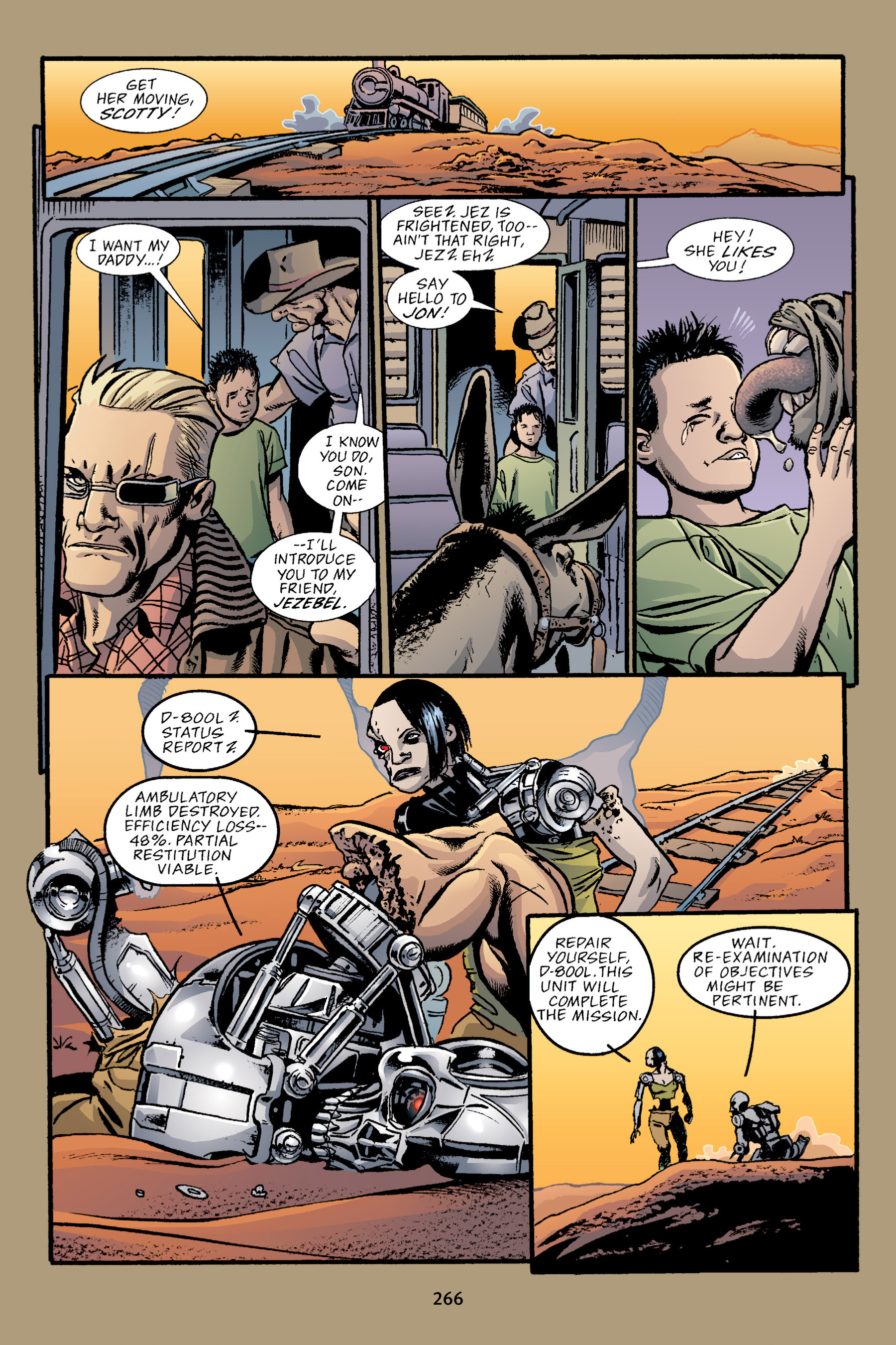 Read online The Terminator Omnibus comic -  Issue # TPB 2 - 261