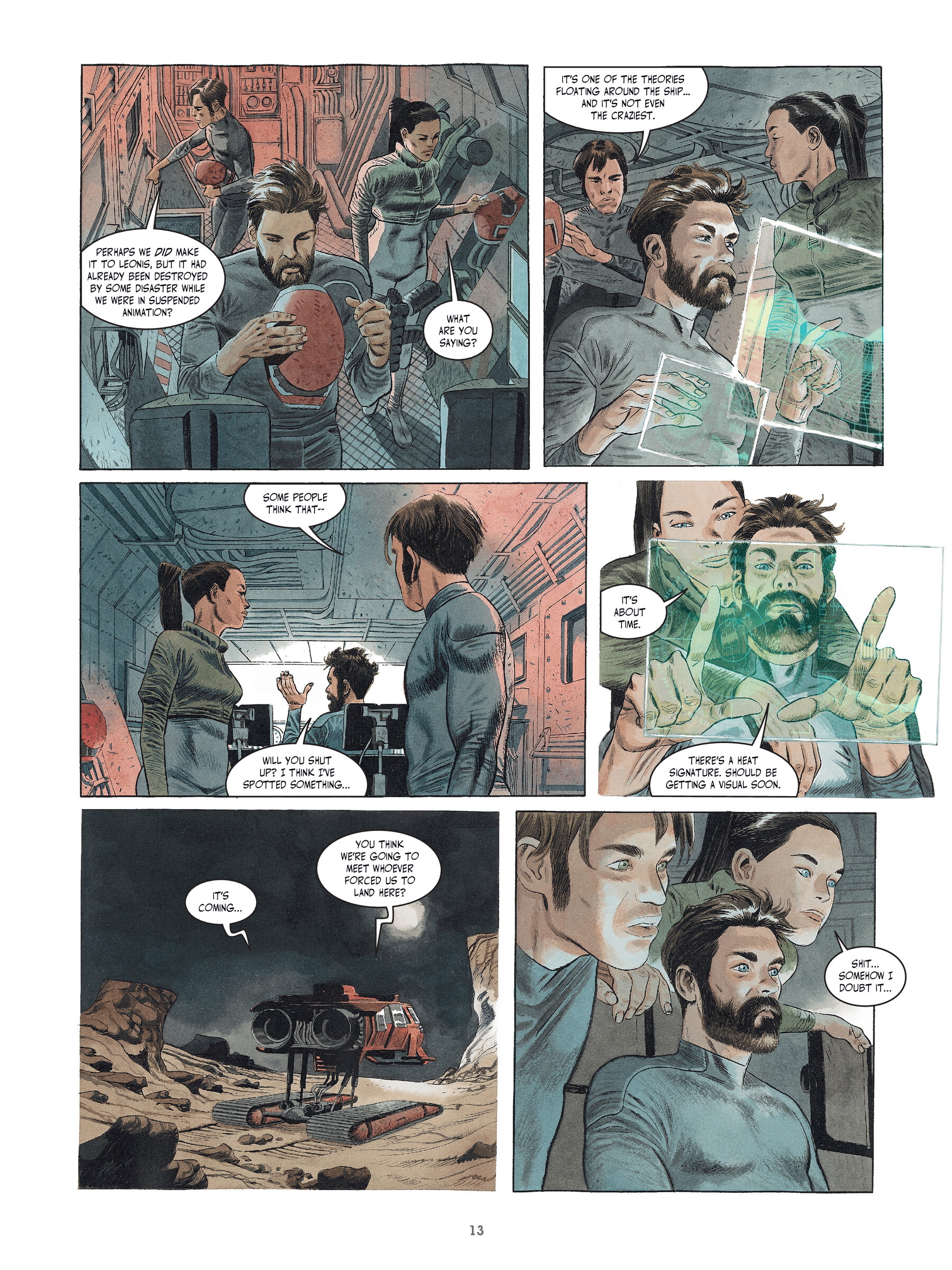 Read online Project ARKA: Into the Dark Unknown comic -  Issue # TPB - 14