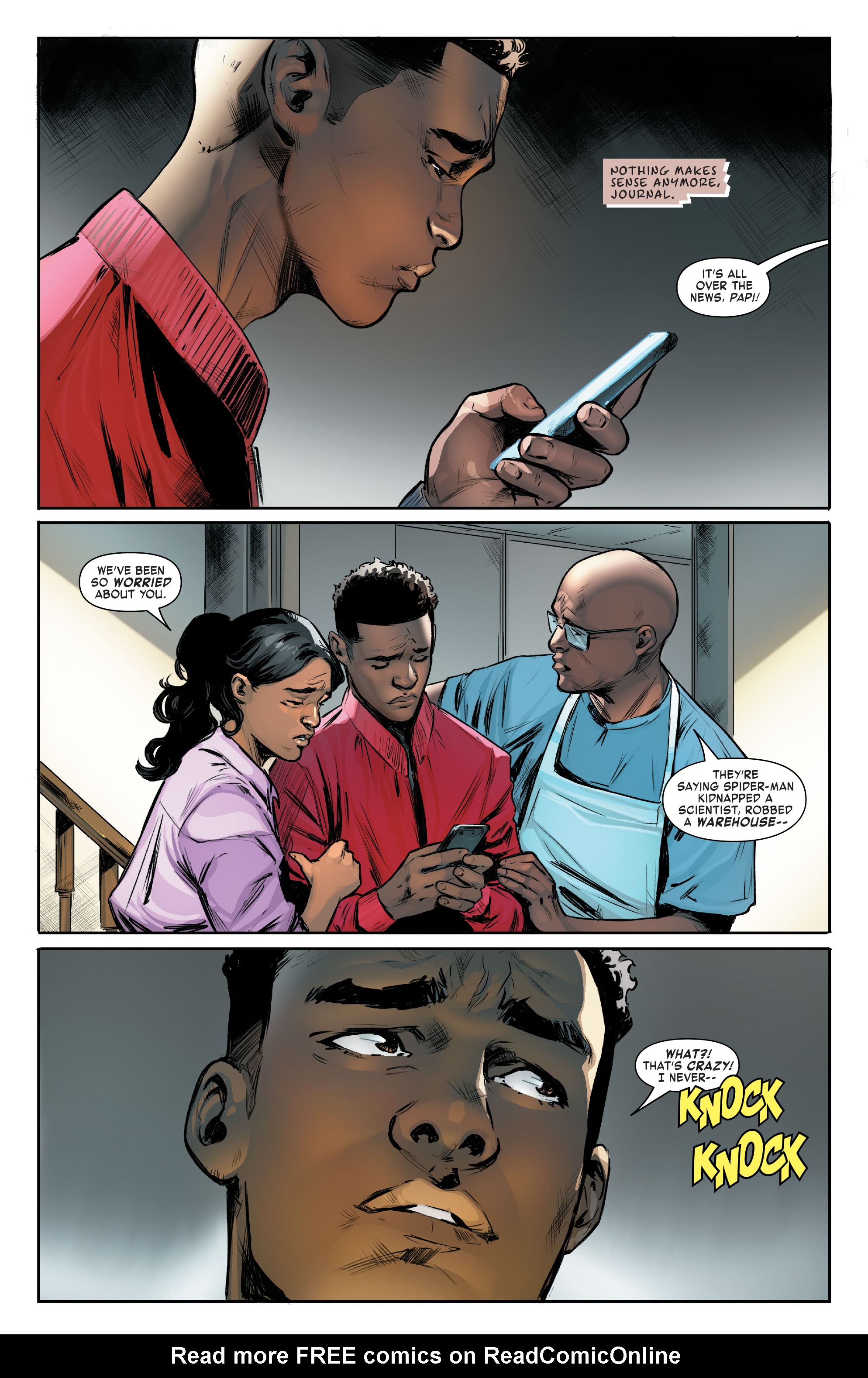 Read online Miles Morales: Spider-Man By Saladin Ahmed Omnibus comic -  Issue # TPB (Part 6) - 100