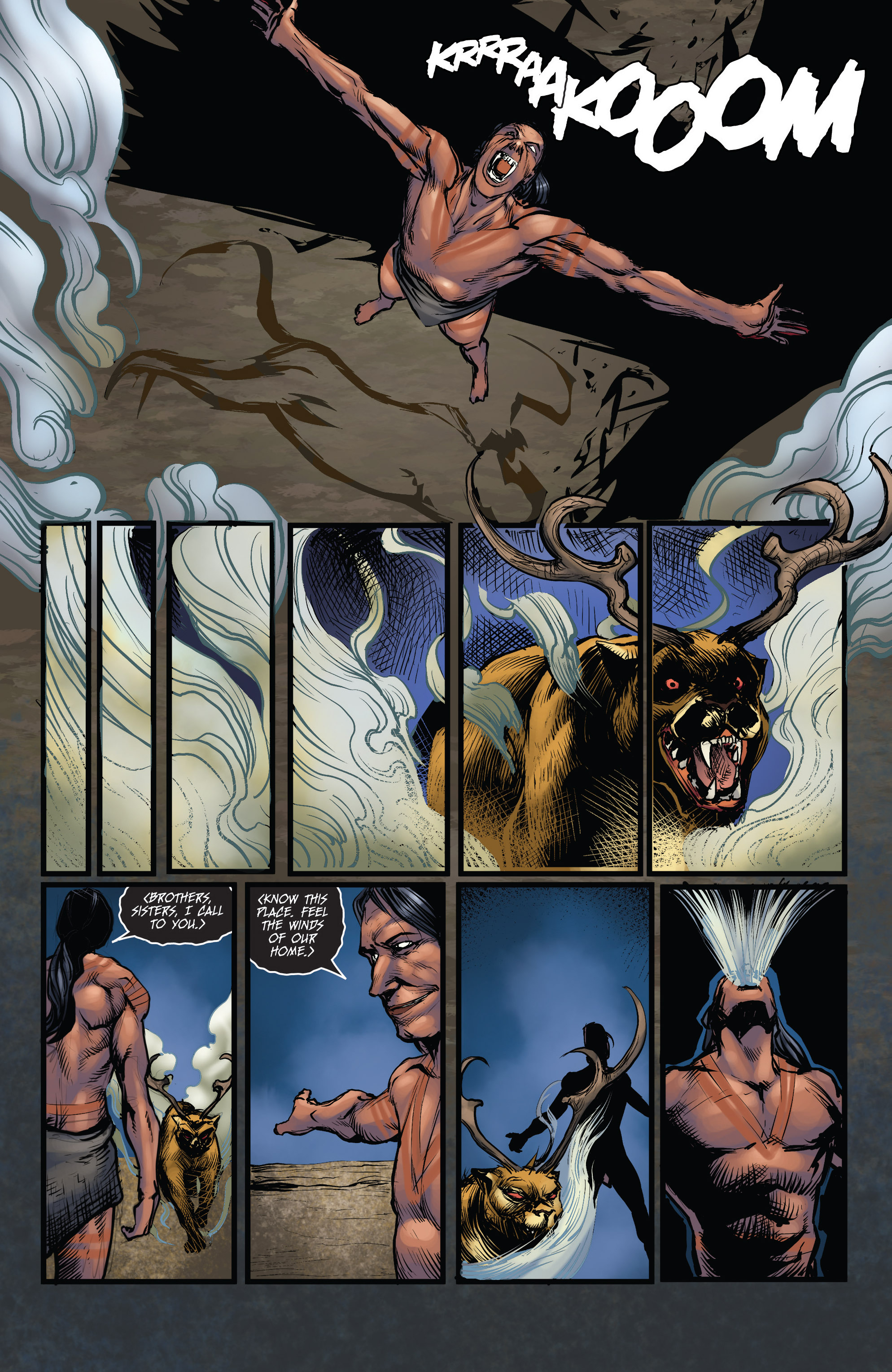 Read online Grimm Fairy Tales presents Dark Shaman comic -  Issue #2 - 19