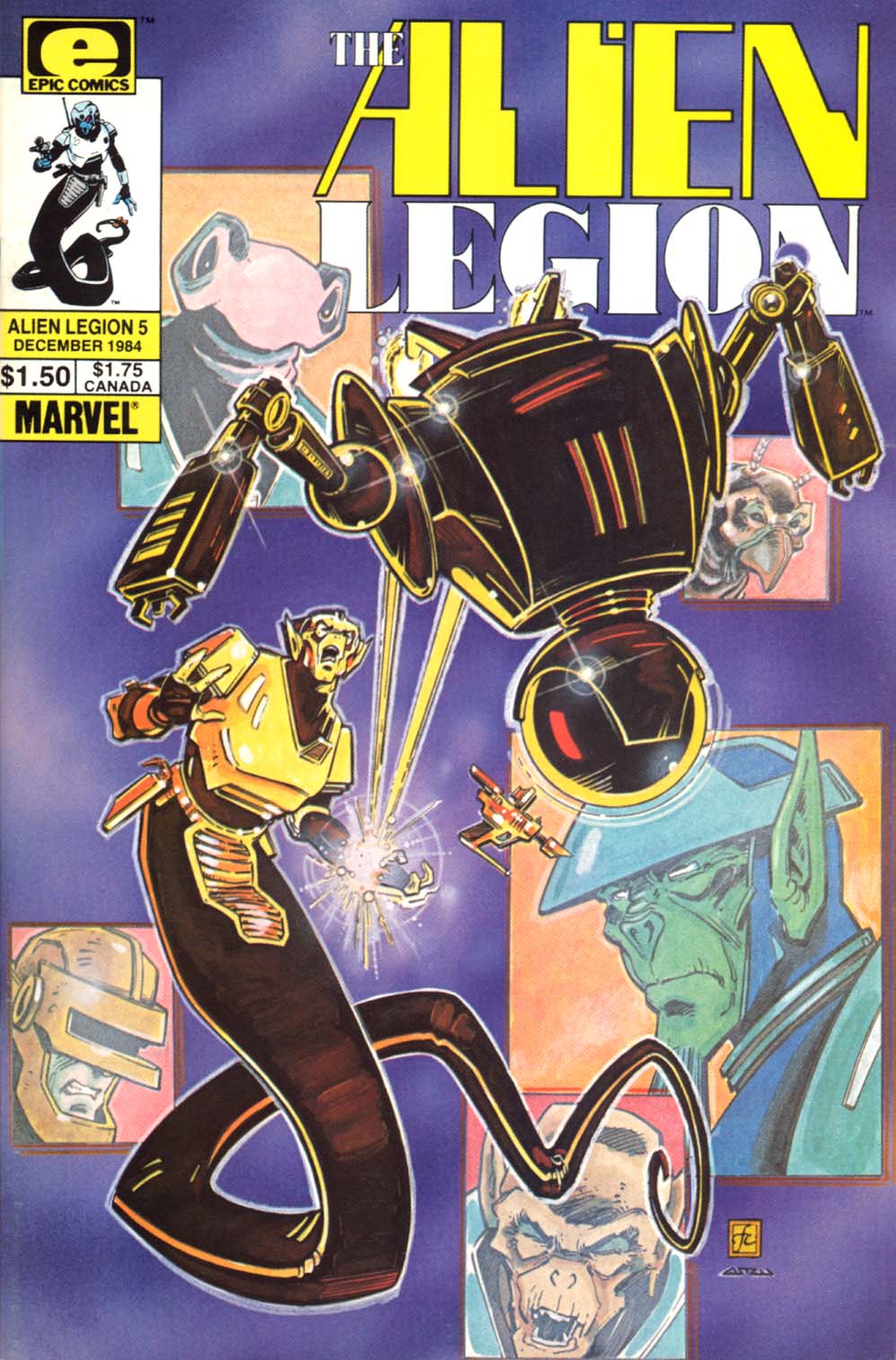 Read online Alien Legion comic -  Issue #5 - 1