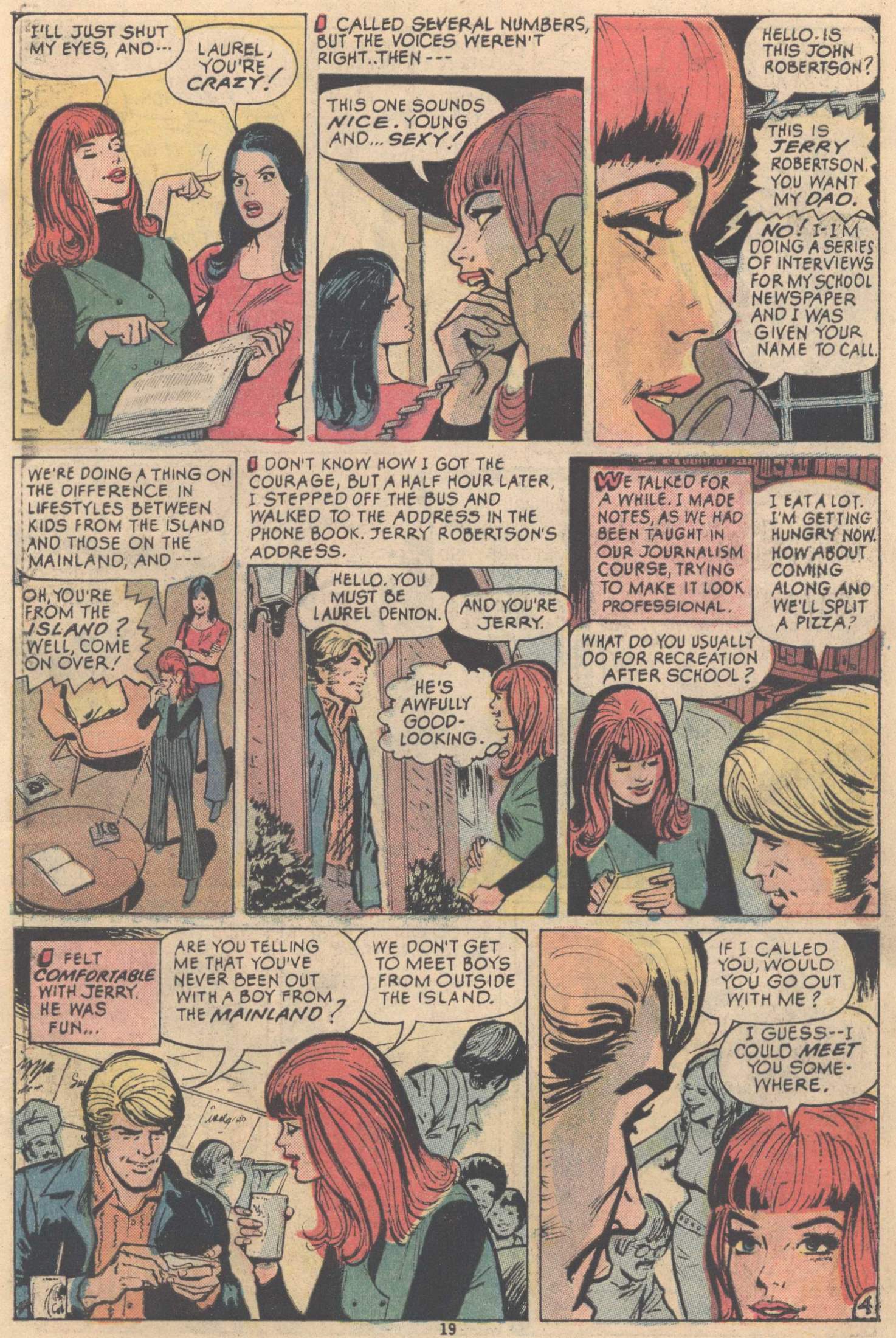 Read online Young Romance comic -  Issue #197 - 19