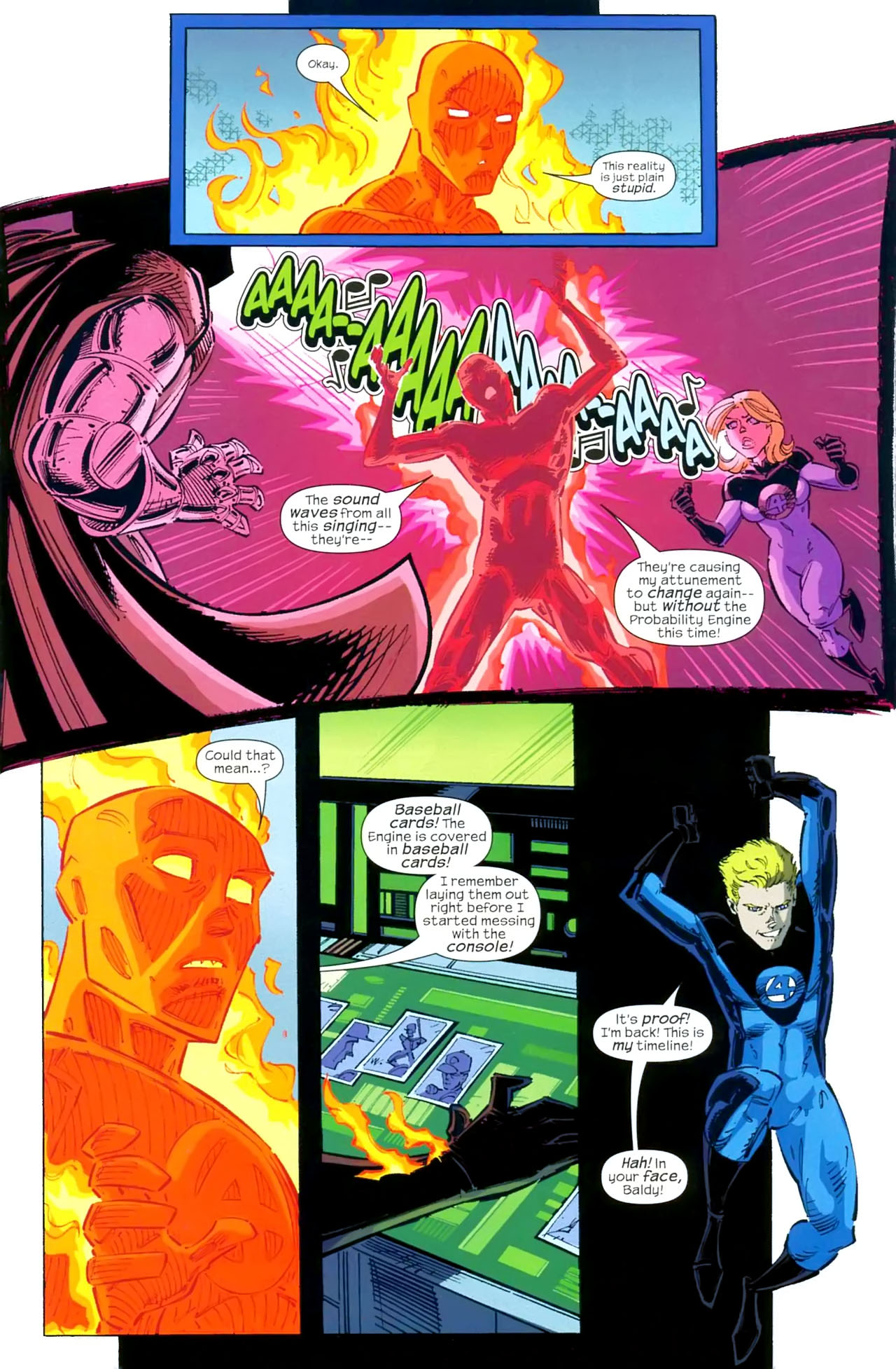 Read online Marvel Adventures Fantastic Four comic -  Issue #25 - 22
