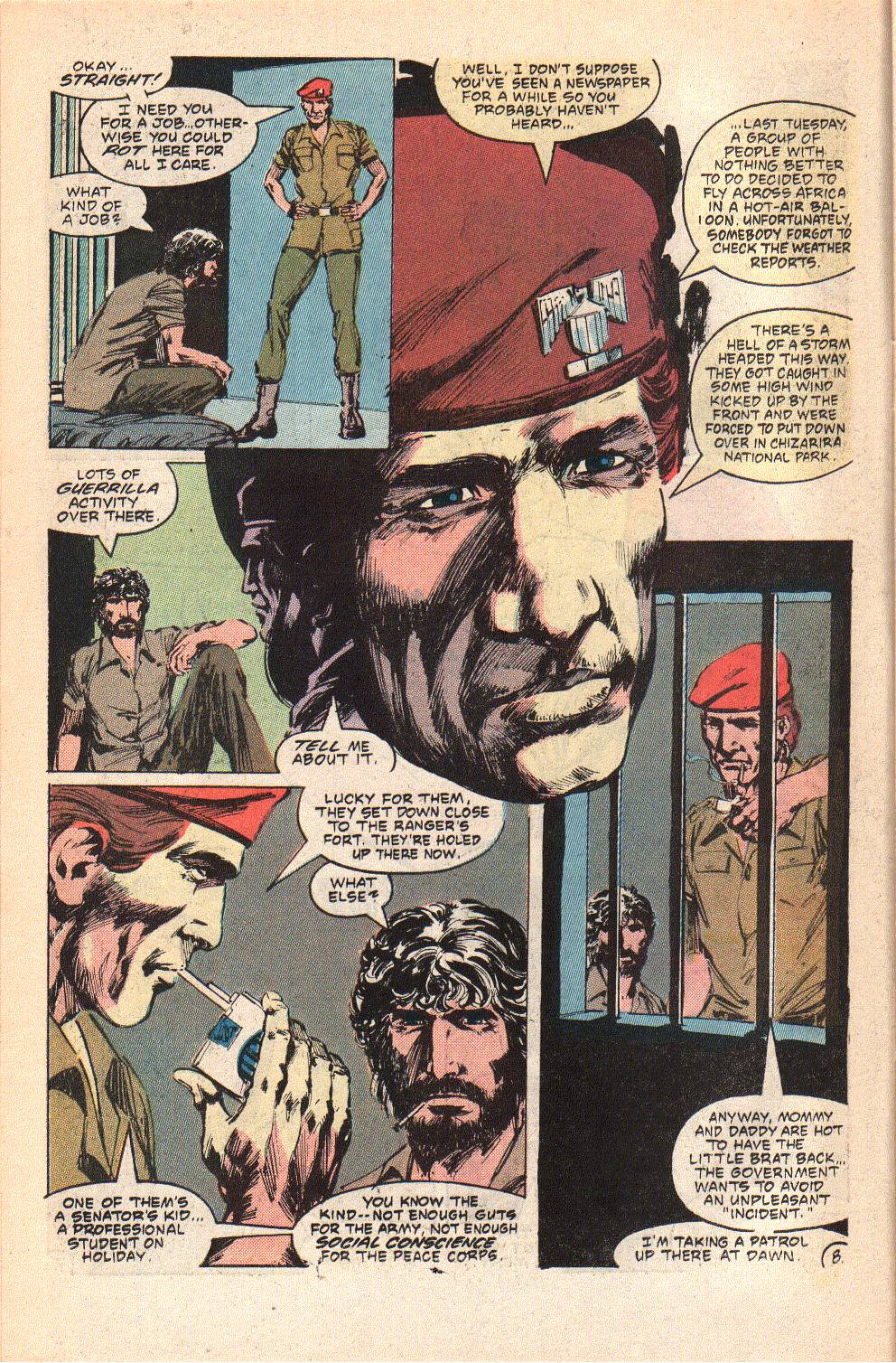 Read online Jon Sable, Freelance comic -  Issue #5 - 10