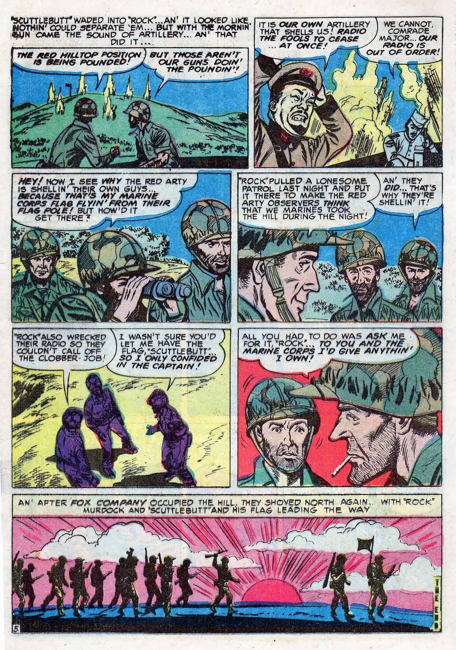 Read online Marines in Action comic -  Issue #13 - 20
