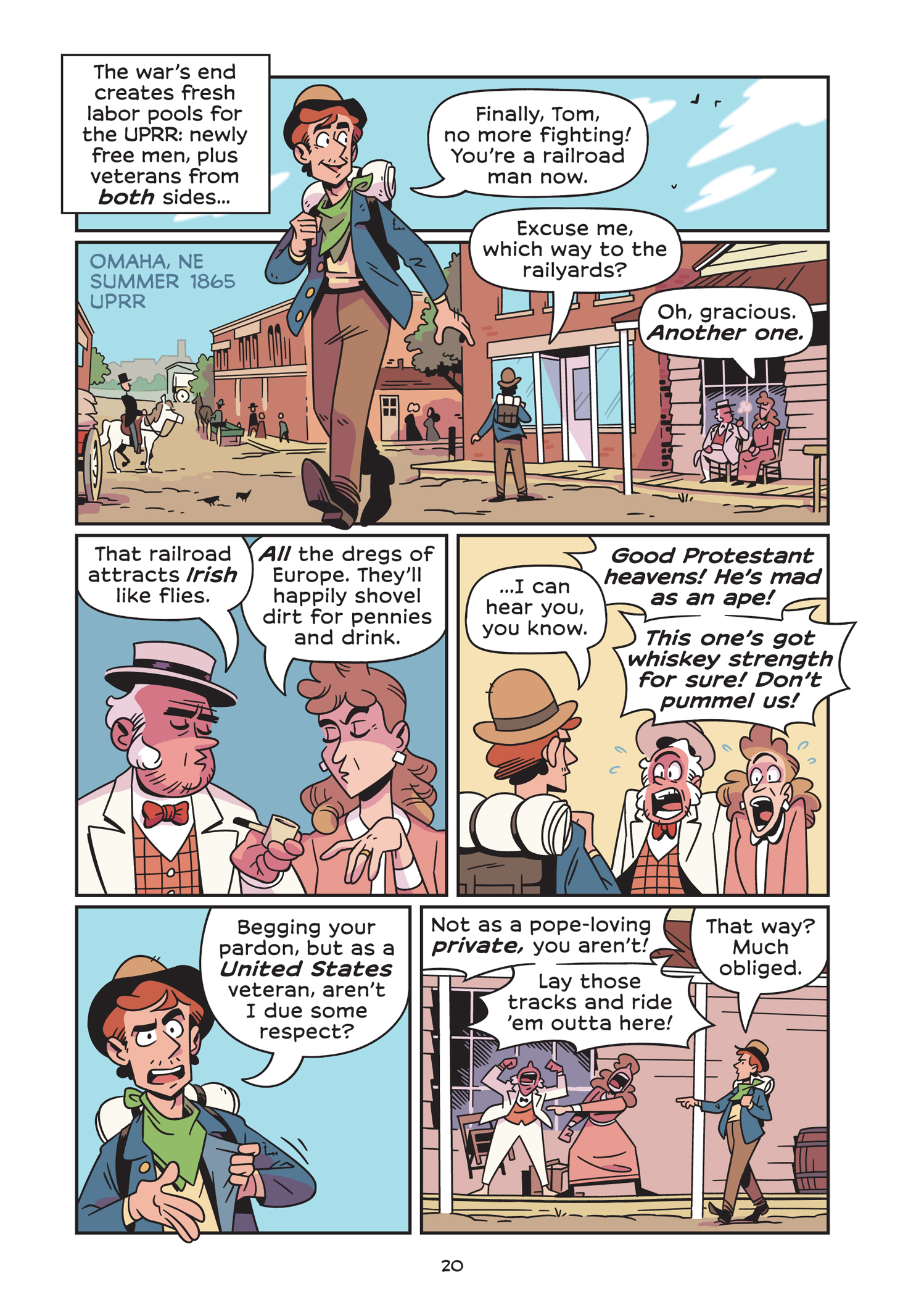 Read online History Comics comic -  Issue # The Transcontinental Railroad - 29
