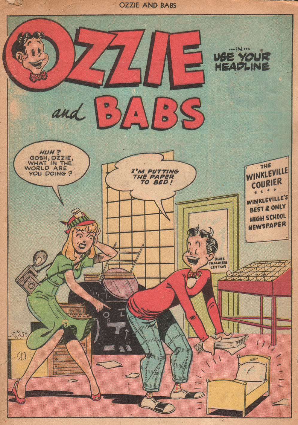 Read online Ozzie And Babs comic -  Issue #8 - 4