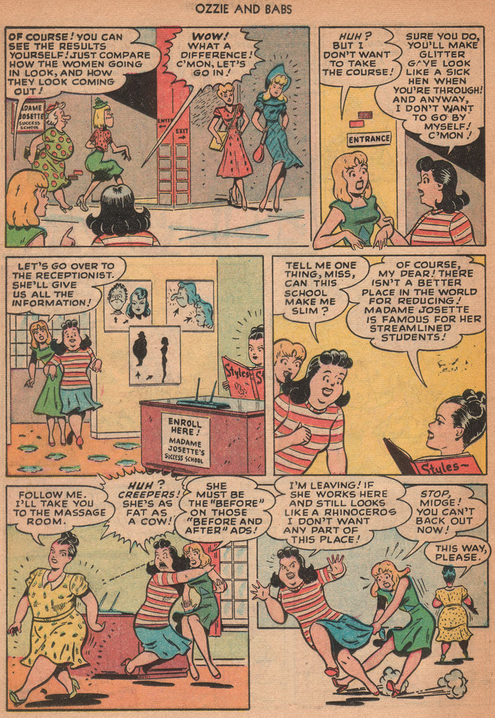 Read online Ozzie And Babs comic -  Issue #8 - 28
