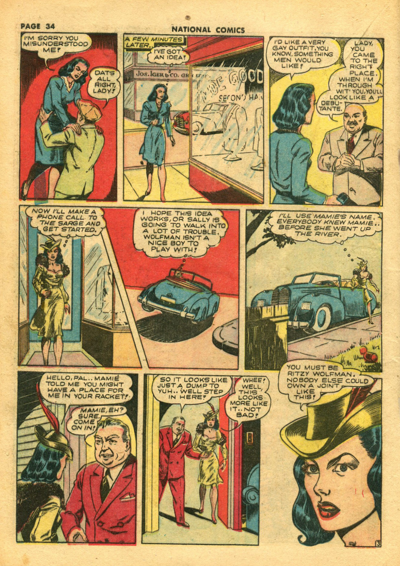 Read online National Comics comic -  Issue #24 - 36