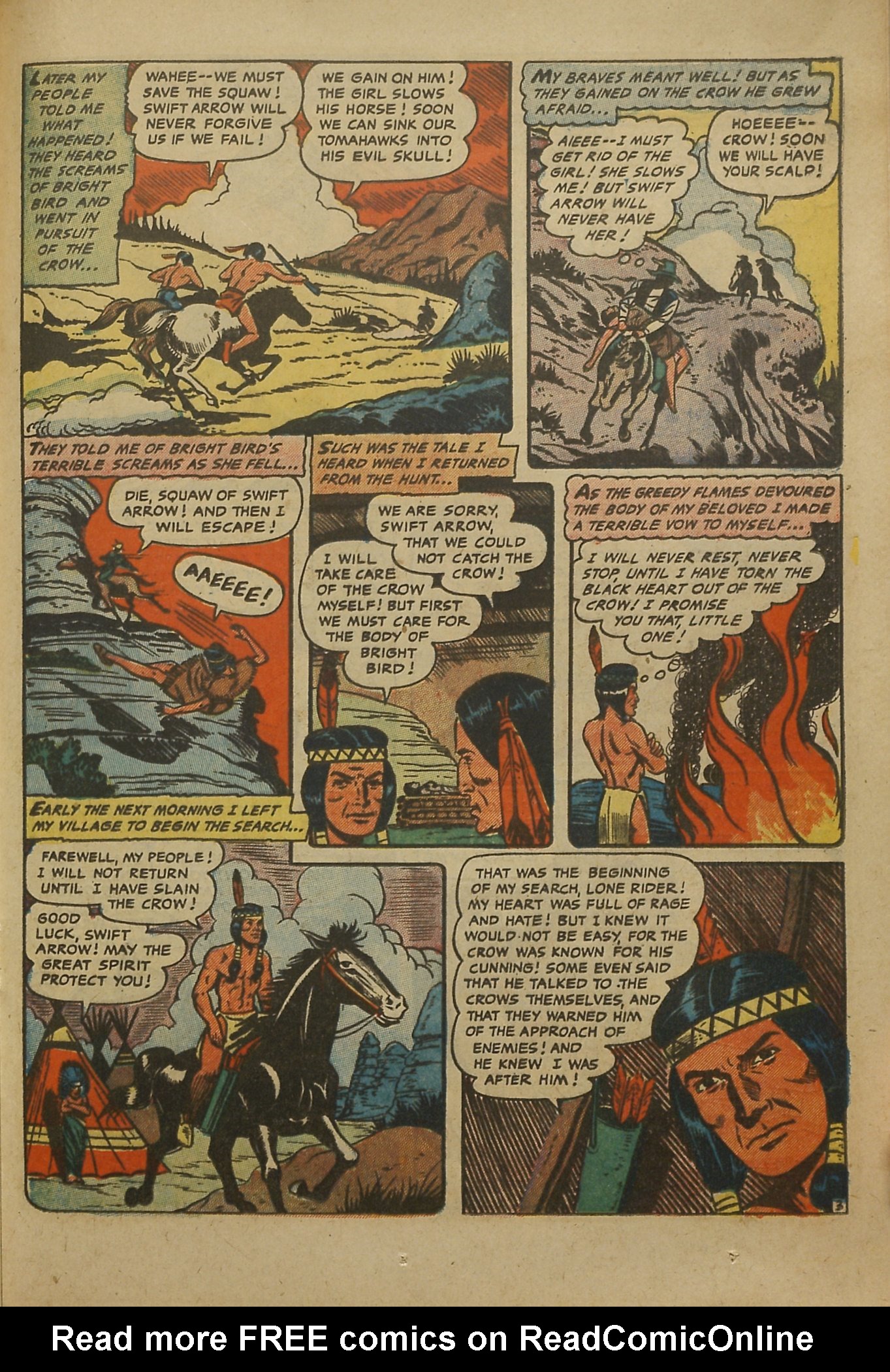 Read online Swift Arrow (1954) comic -  Issue #4 - 23