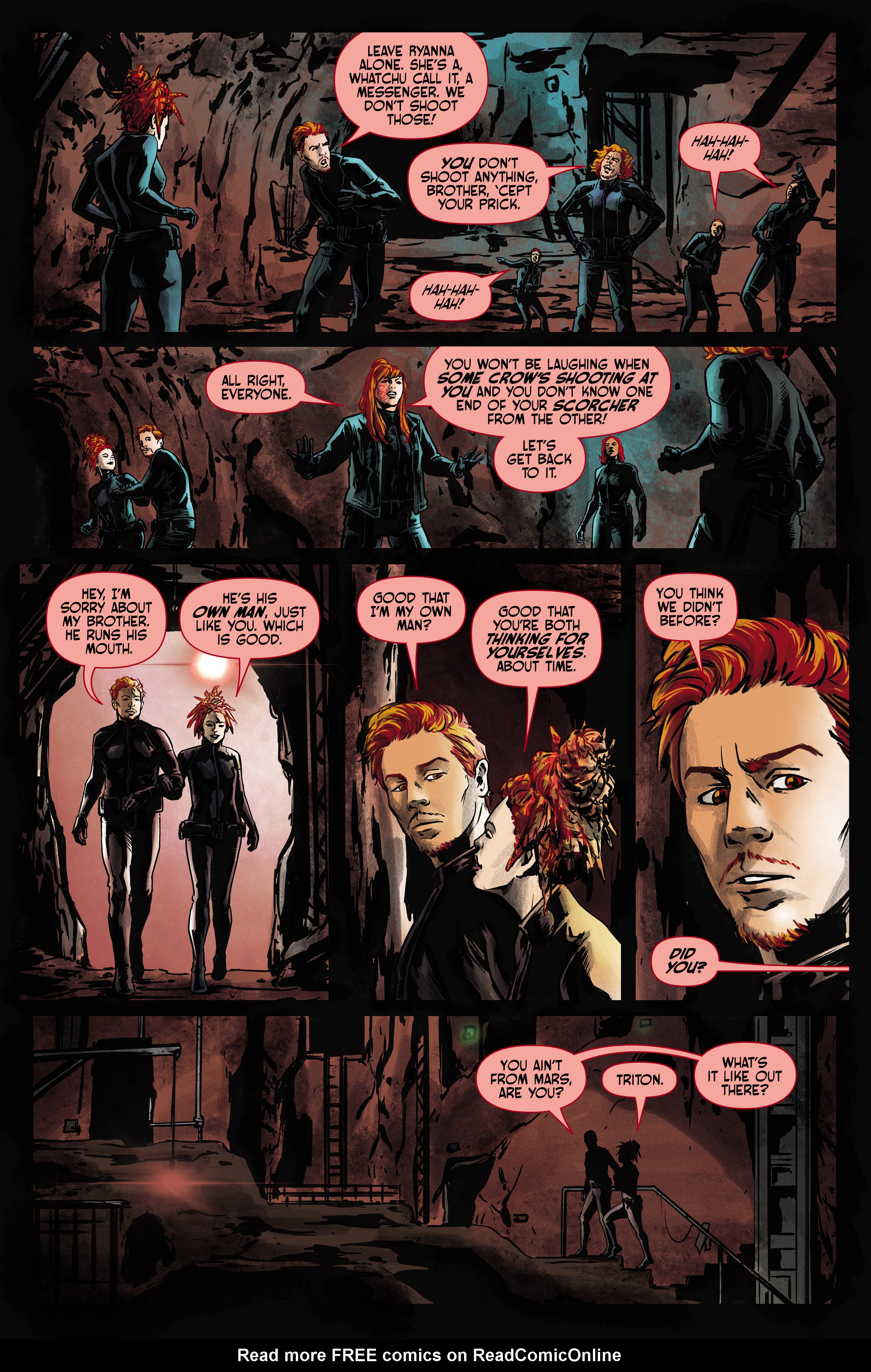 Read online Pierce Brown's Red Rising: Sons of Ares: Forbidden Song comic -  Issue # TPB - 64