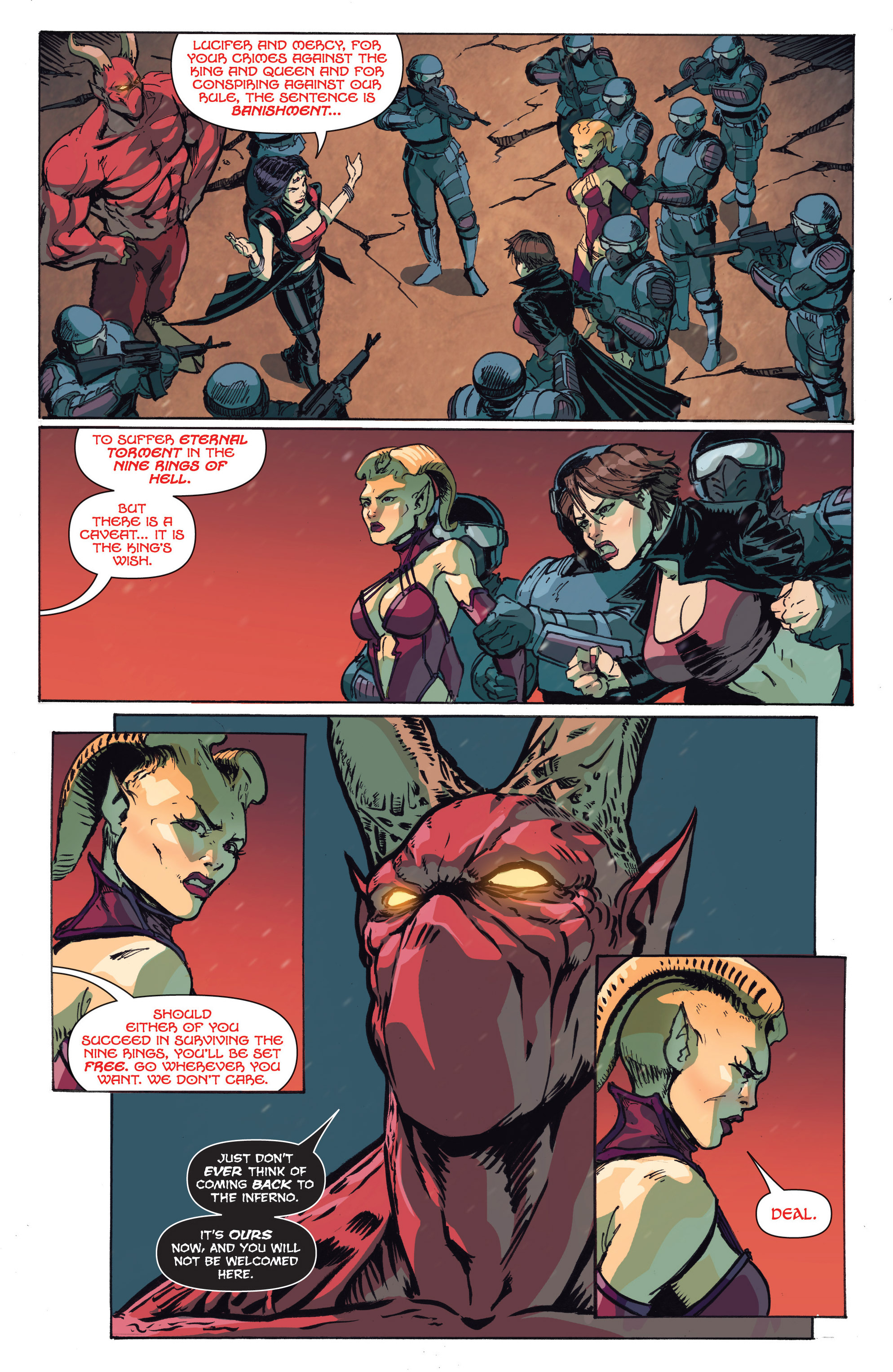 Read online Grimm Fairy Tales presents Inferno: Rings of Hell comic -  Issue #1 - 21