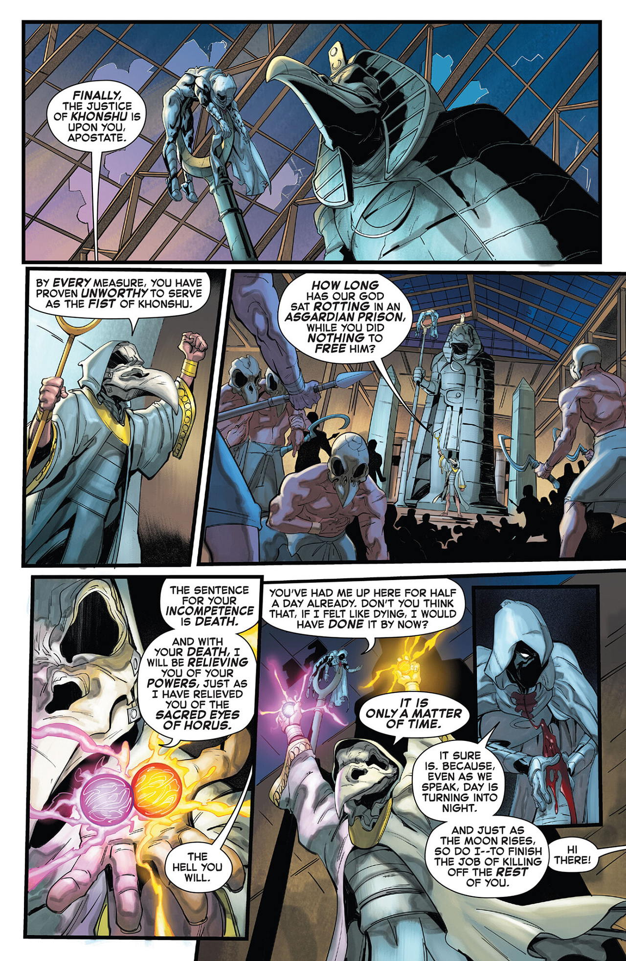 Read online Strange Academy: Moon Knight comic -  Issue #1 - 4