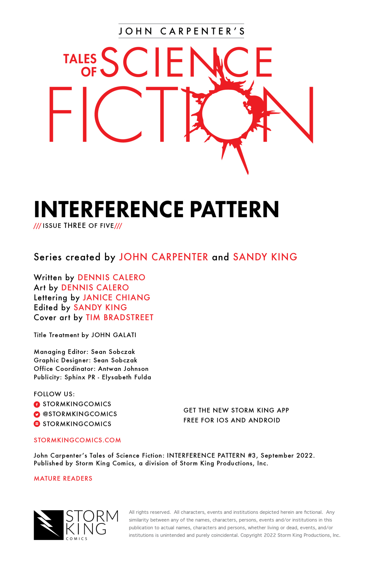 Read online Tales of Science Fiction: Interference Pattern comic -  Issue #3 - 2