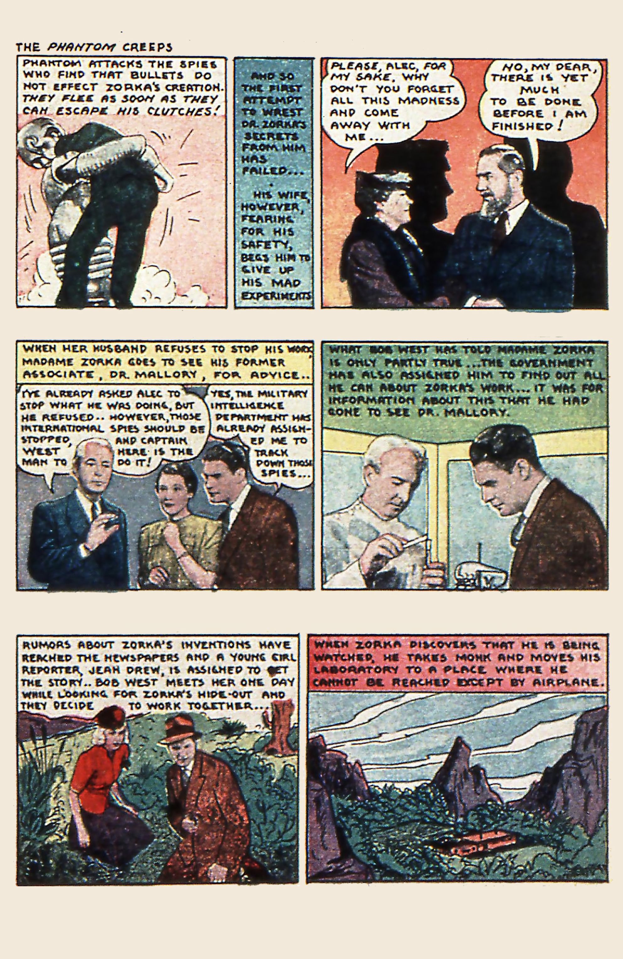 Read online J. Werner presents Classic Pulp comic -  Issue # Robots - 11