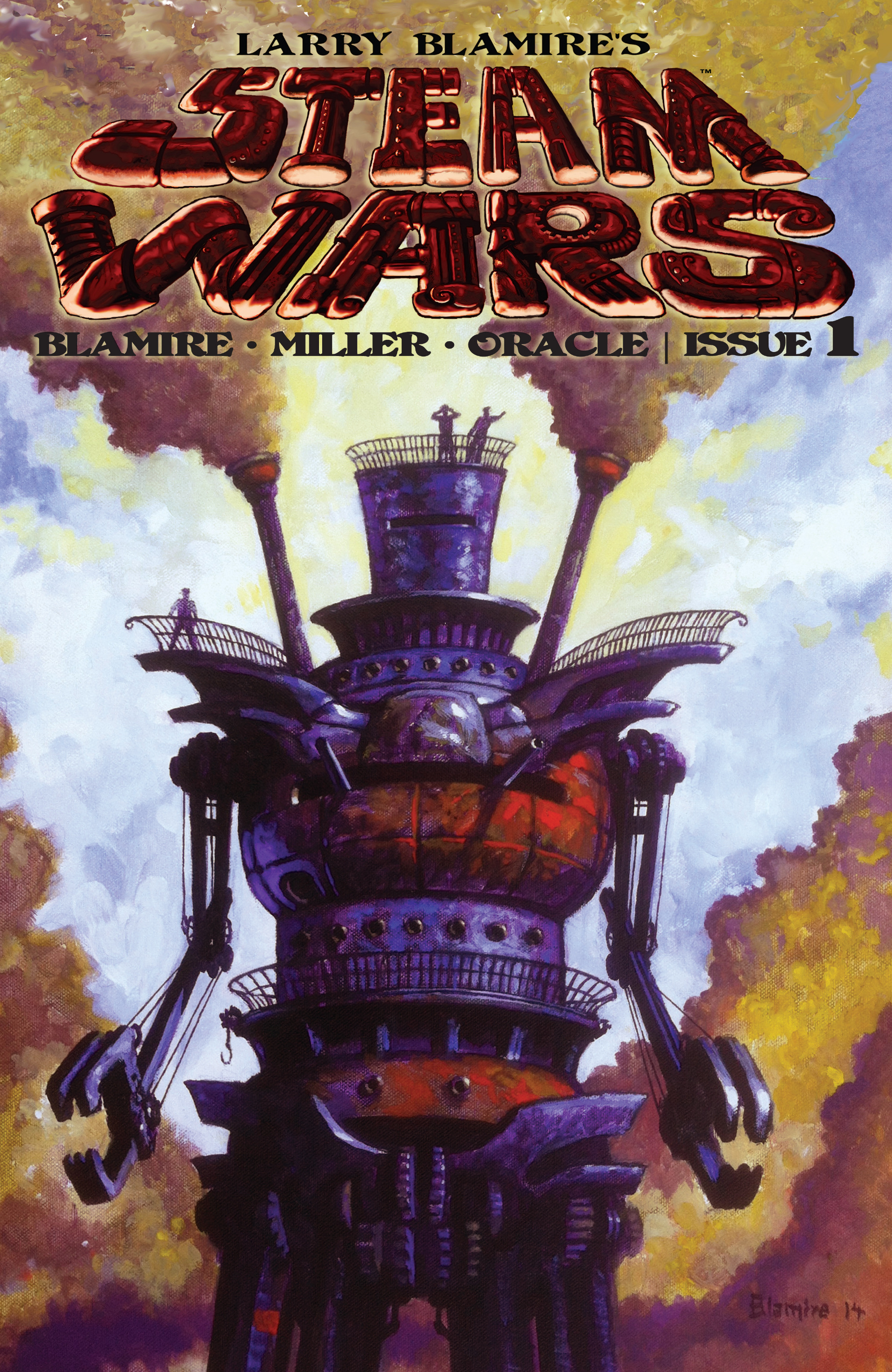 Read online Larry Blamire’s Steam Wars comic -  Issue #1 - 1