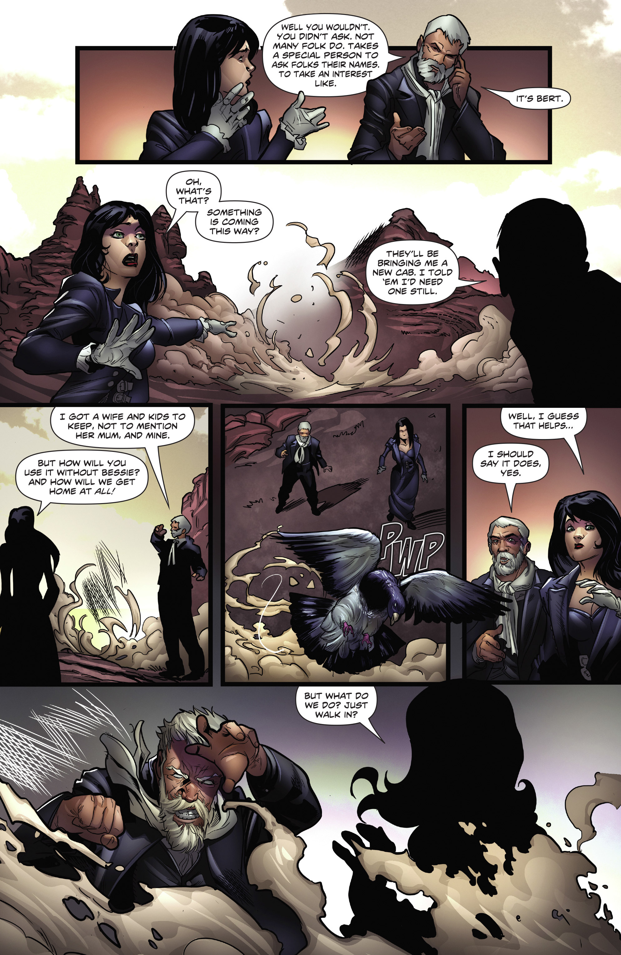 Read online Swords of Sorrow: Dejah Thoris & Irene Adler comic -  Issue #2 - 23
