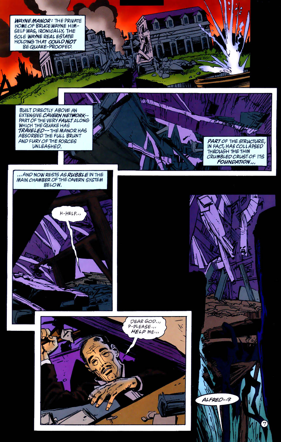 Read online Batman: Cataclysm comic -  Issue #4 - 8