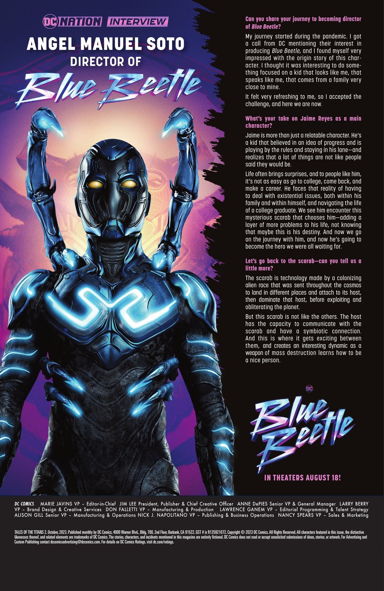 Read online Tales of the Titans comic -  Issue #2 - 34