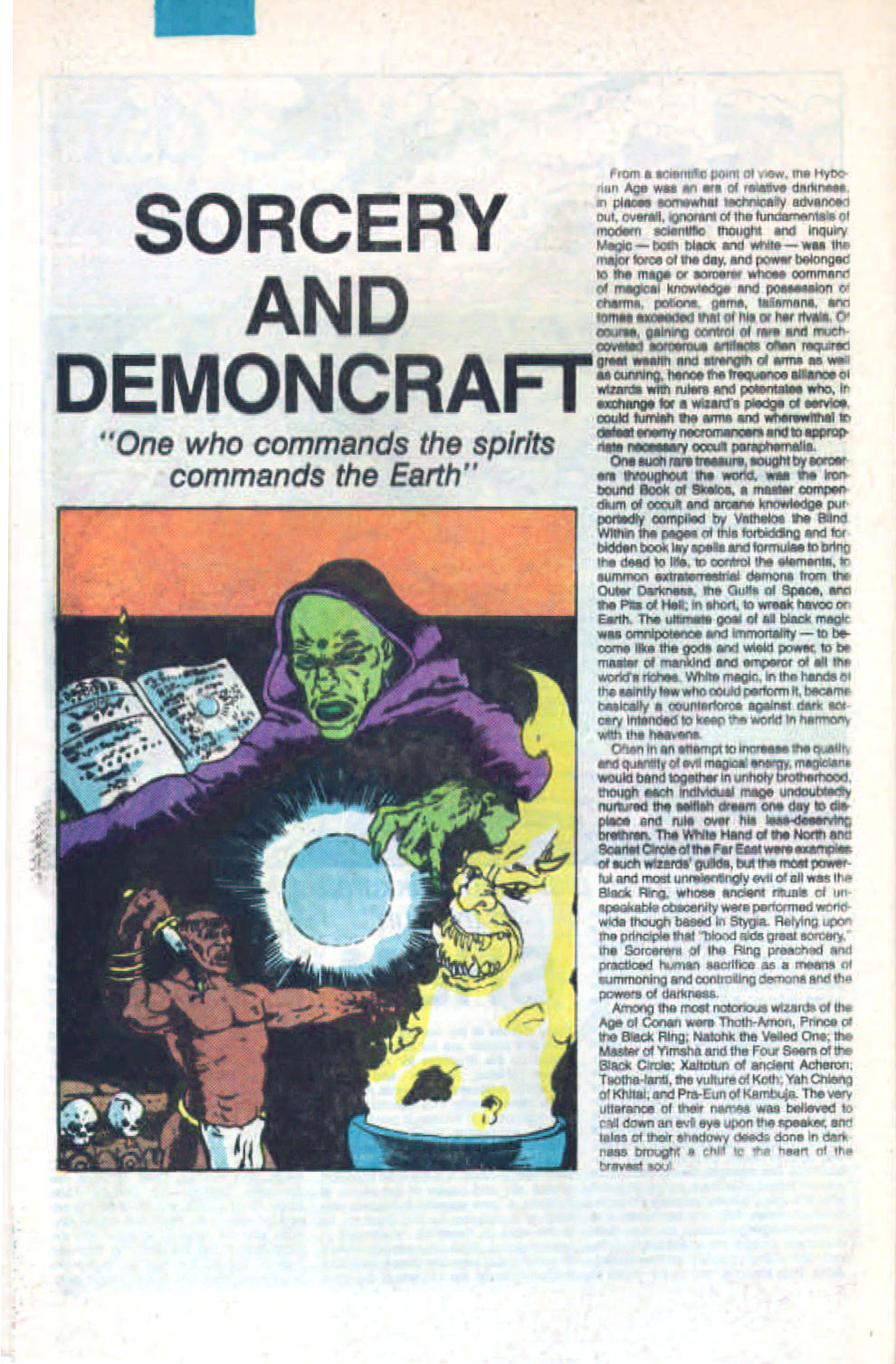 Read online The Handbook of The Conan Universe comic -  Issue # Full - 26