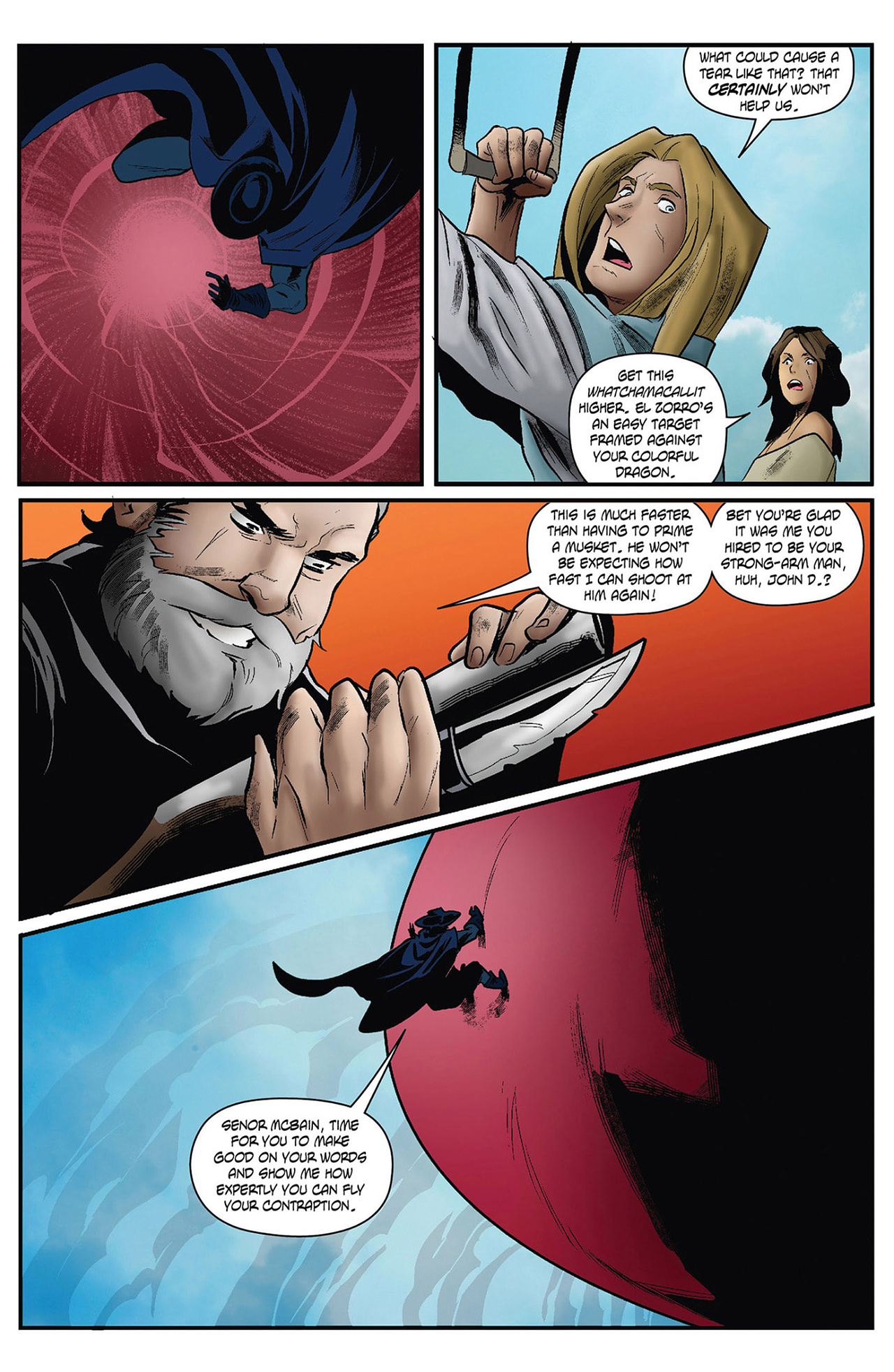 Read online Zorro Flights comic -  Issue #3 - 25