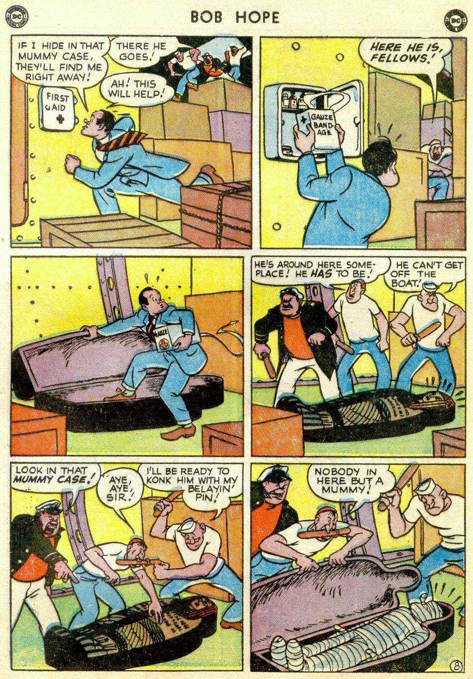 Read online The Adventures of Bob Hope comic -  Issue #5 - 11