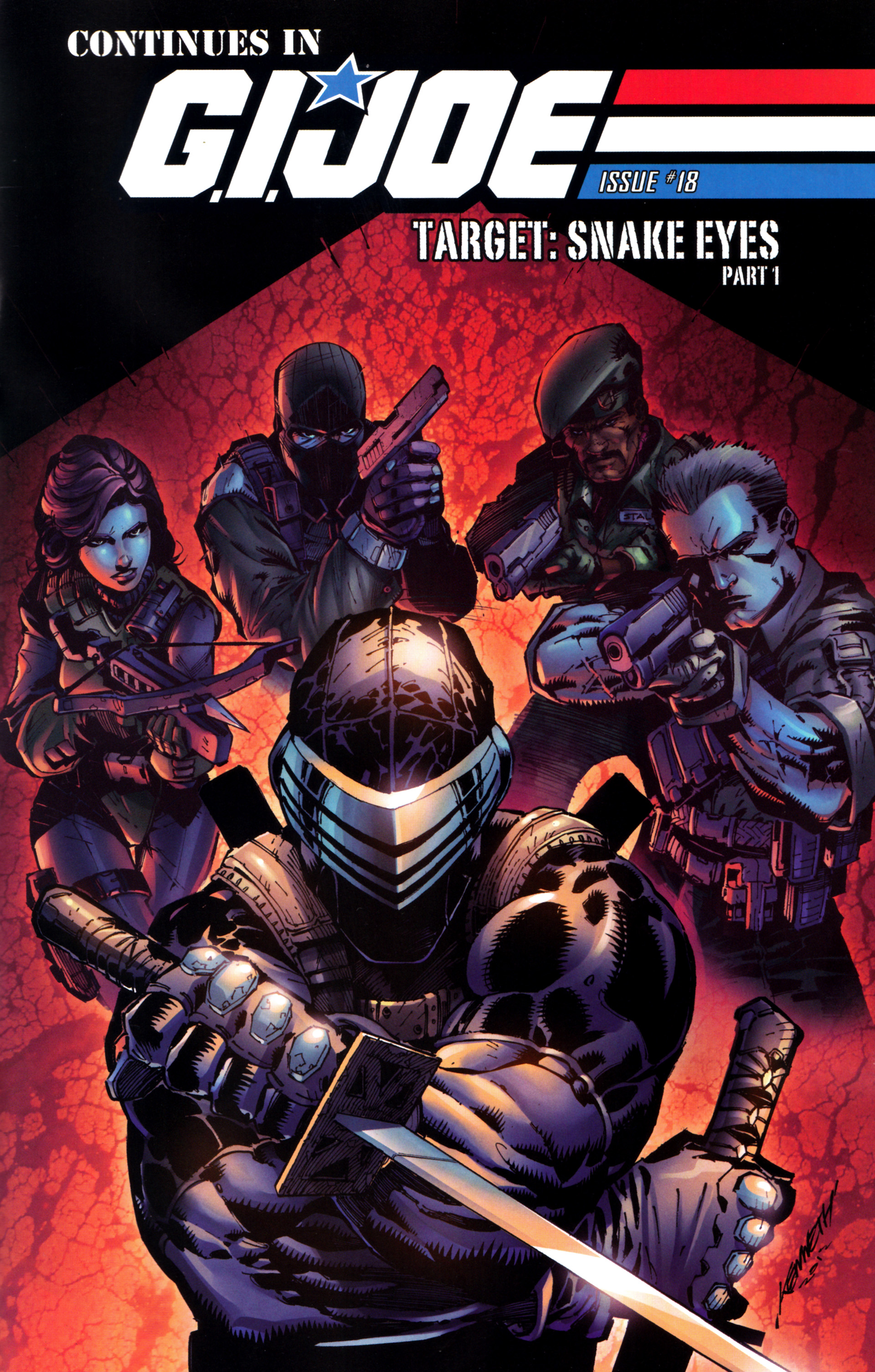 Read online Snake Eyes and Storm Shadow comic -  Issue #17 - 25